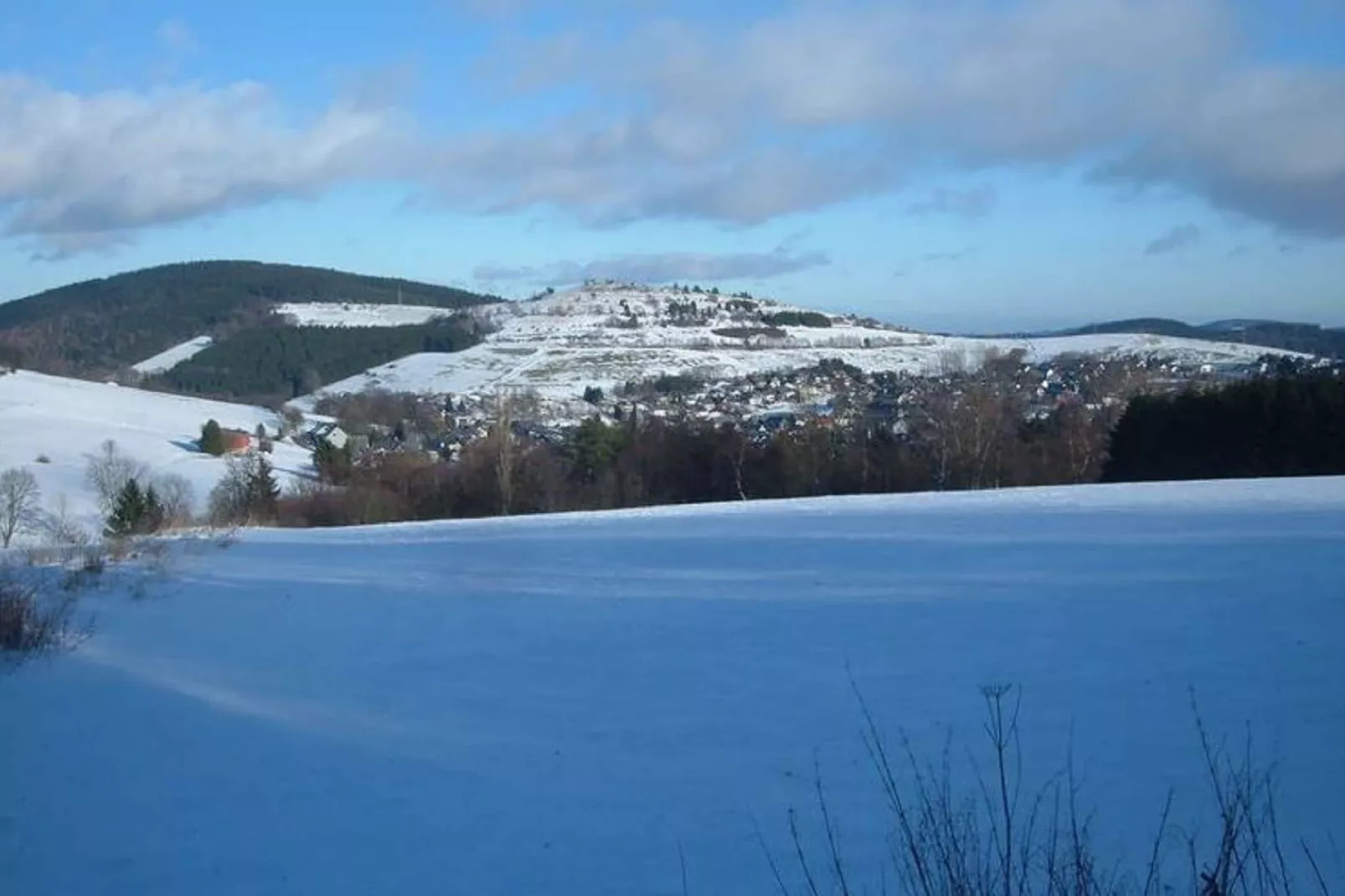 Im Ferienpark II-Gebied winter 1km