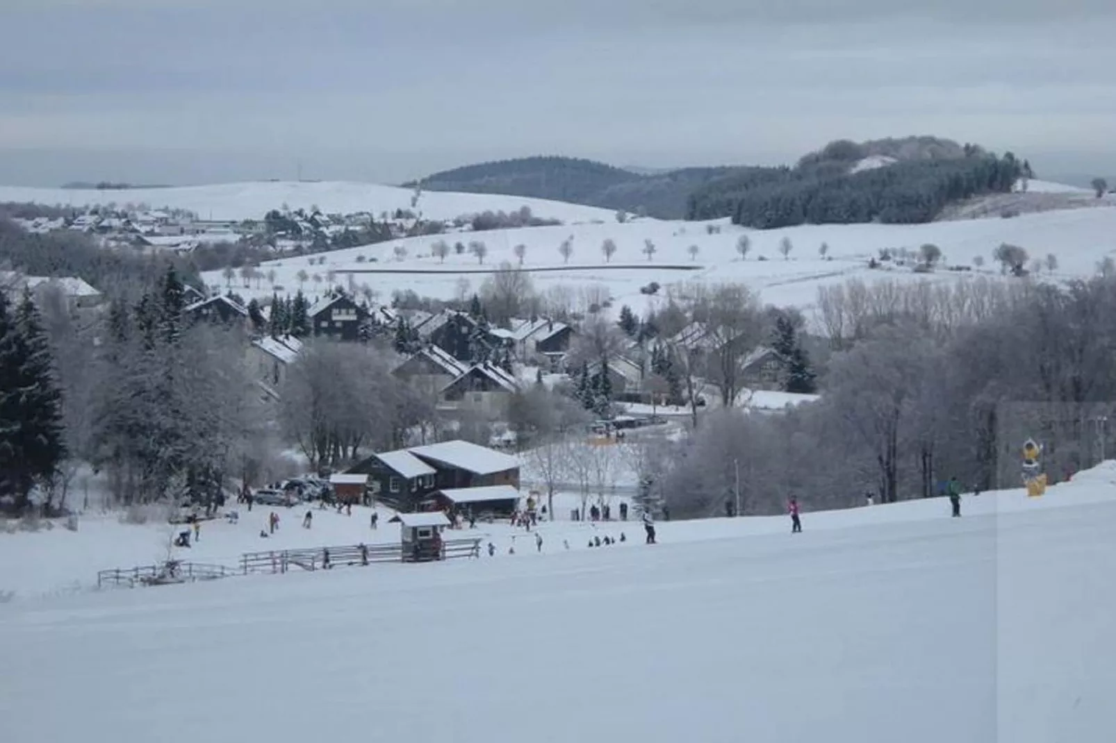 Im Ferienpark II-Gebied winter 5km