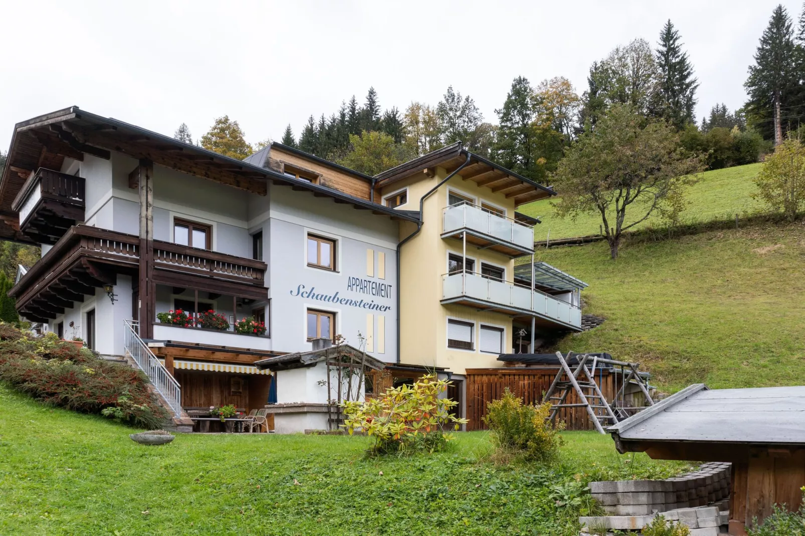 Appartement Steinplatte-Buitenkant zomer
