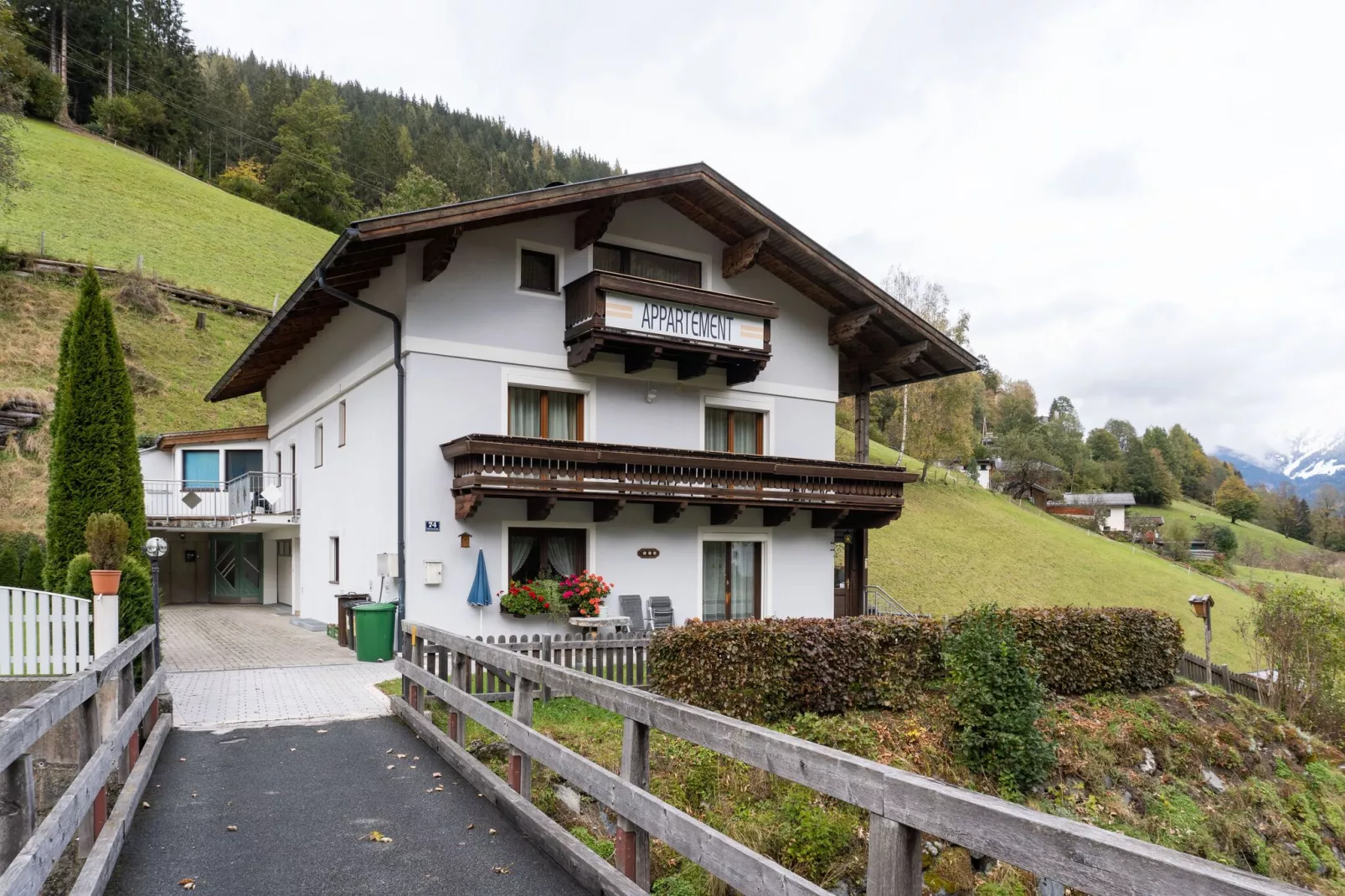 Appartement Steinplatte-Buitenkant zomer