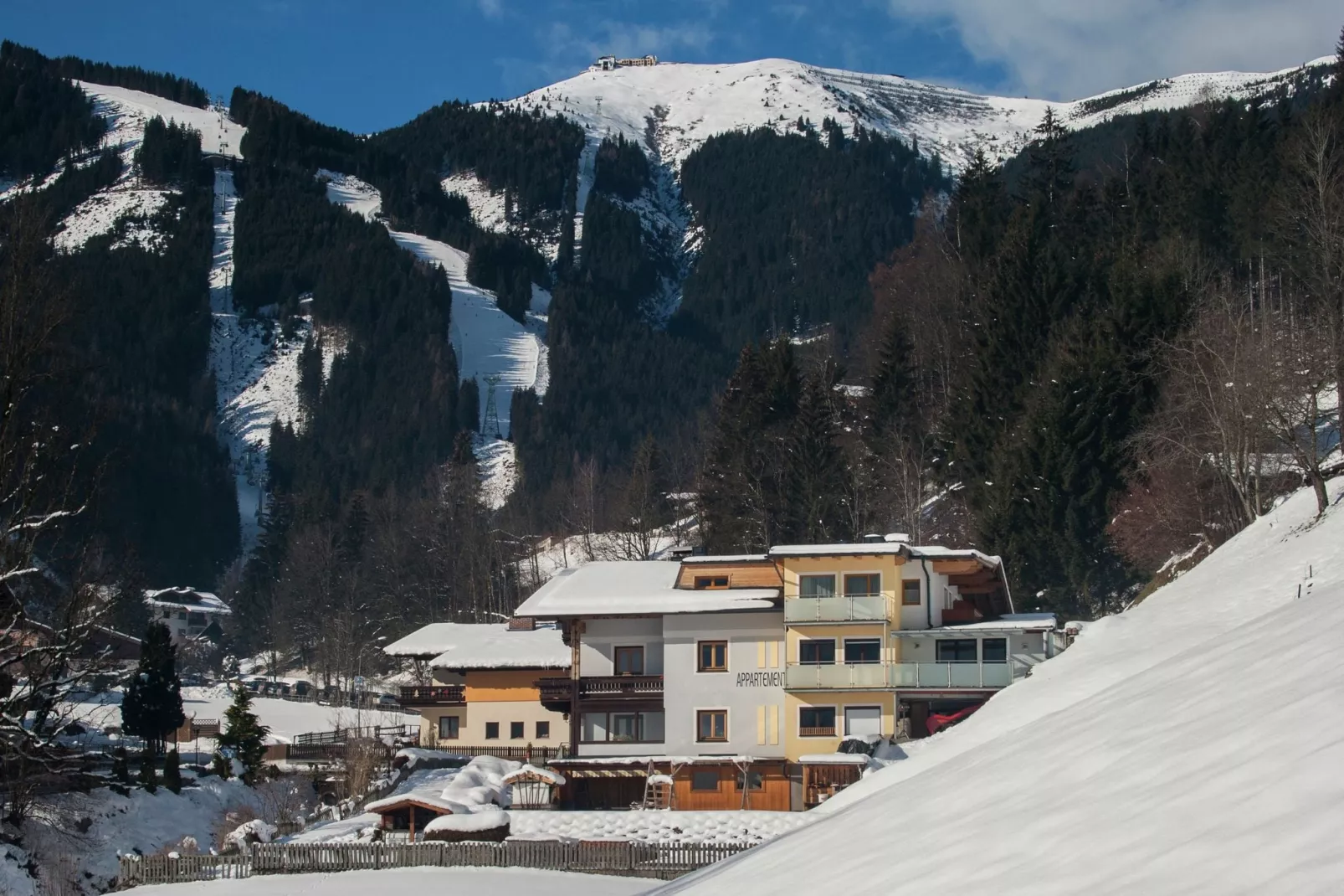 Appartement Steinplatte-Exterieur winter