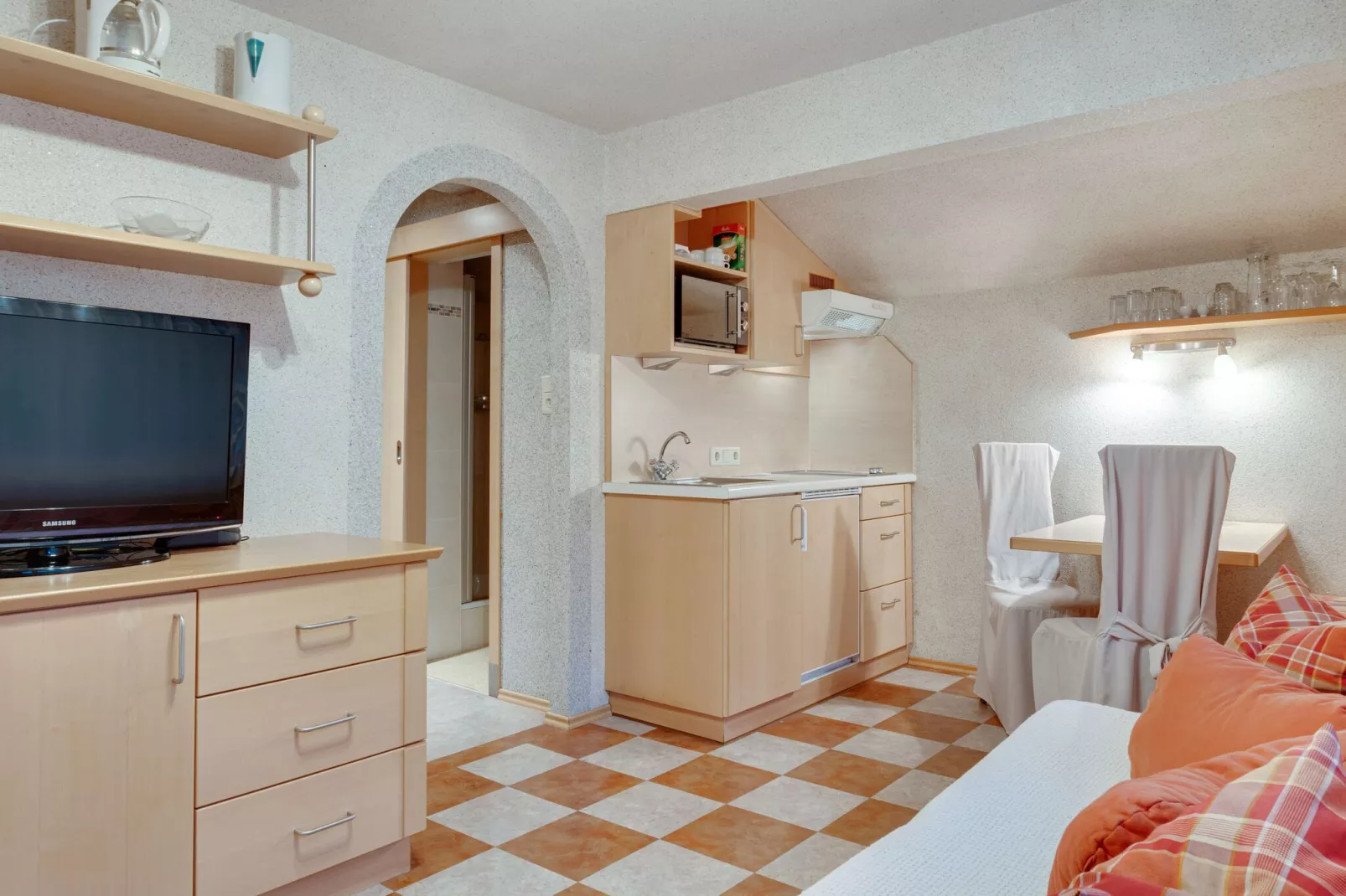 Appartement Zwölferkogel-Woonkamer