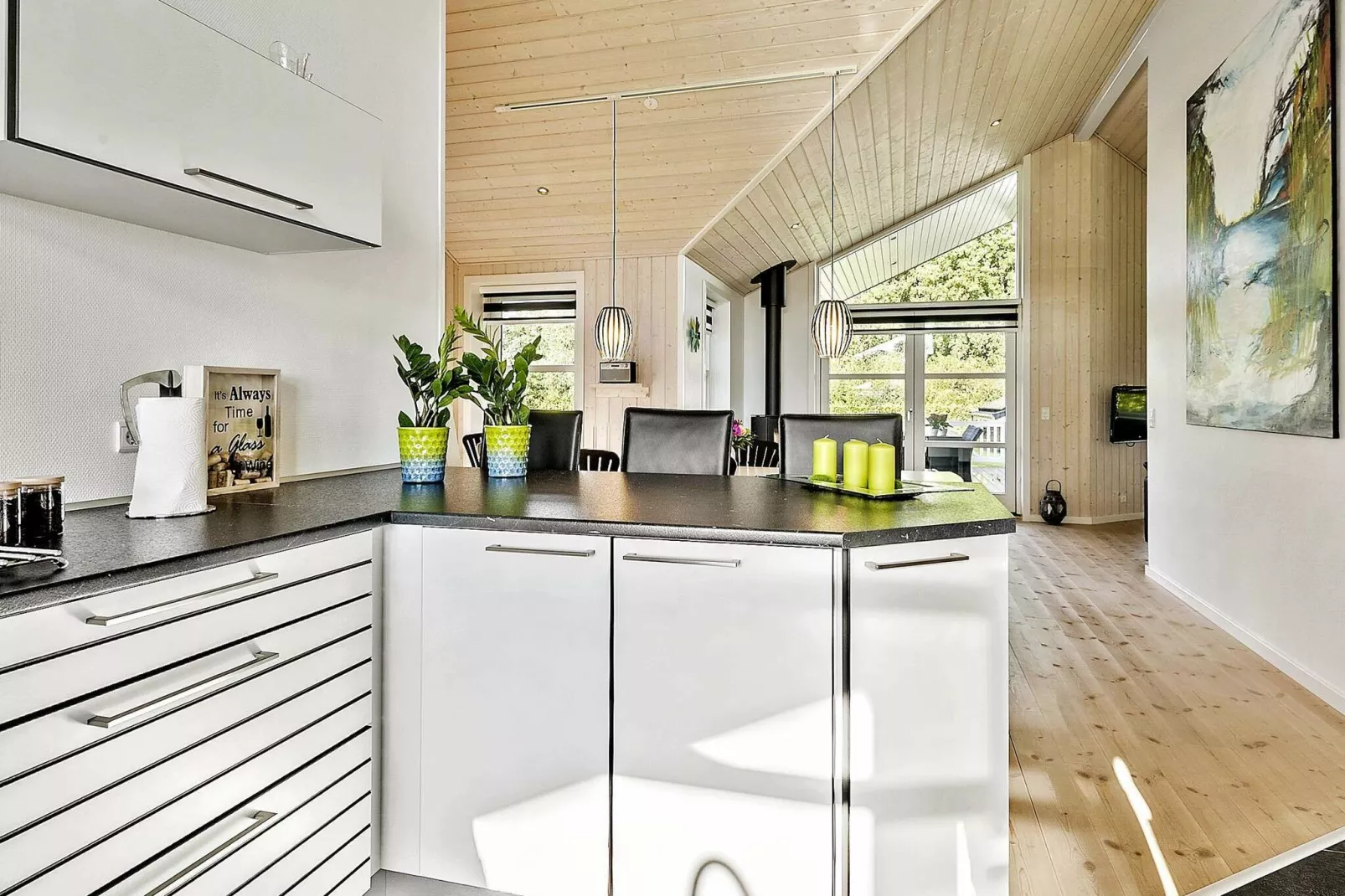 Luxe toevluchtsoord in oster Hurup-By Traum-Binnen