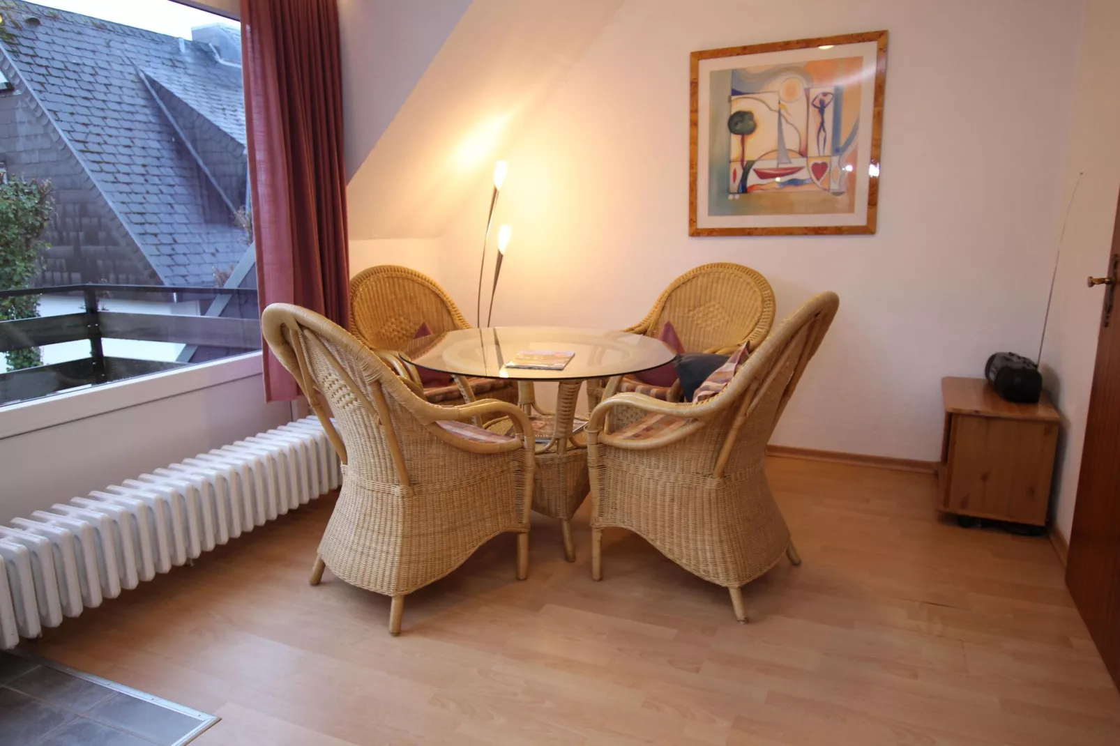 Apartementhaus Ursula Wohnung 8 - Westerland-Woonkamer