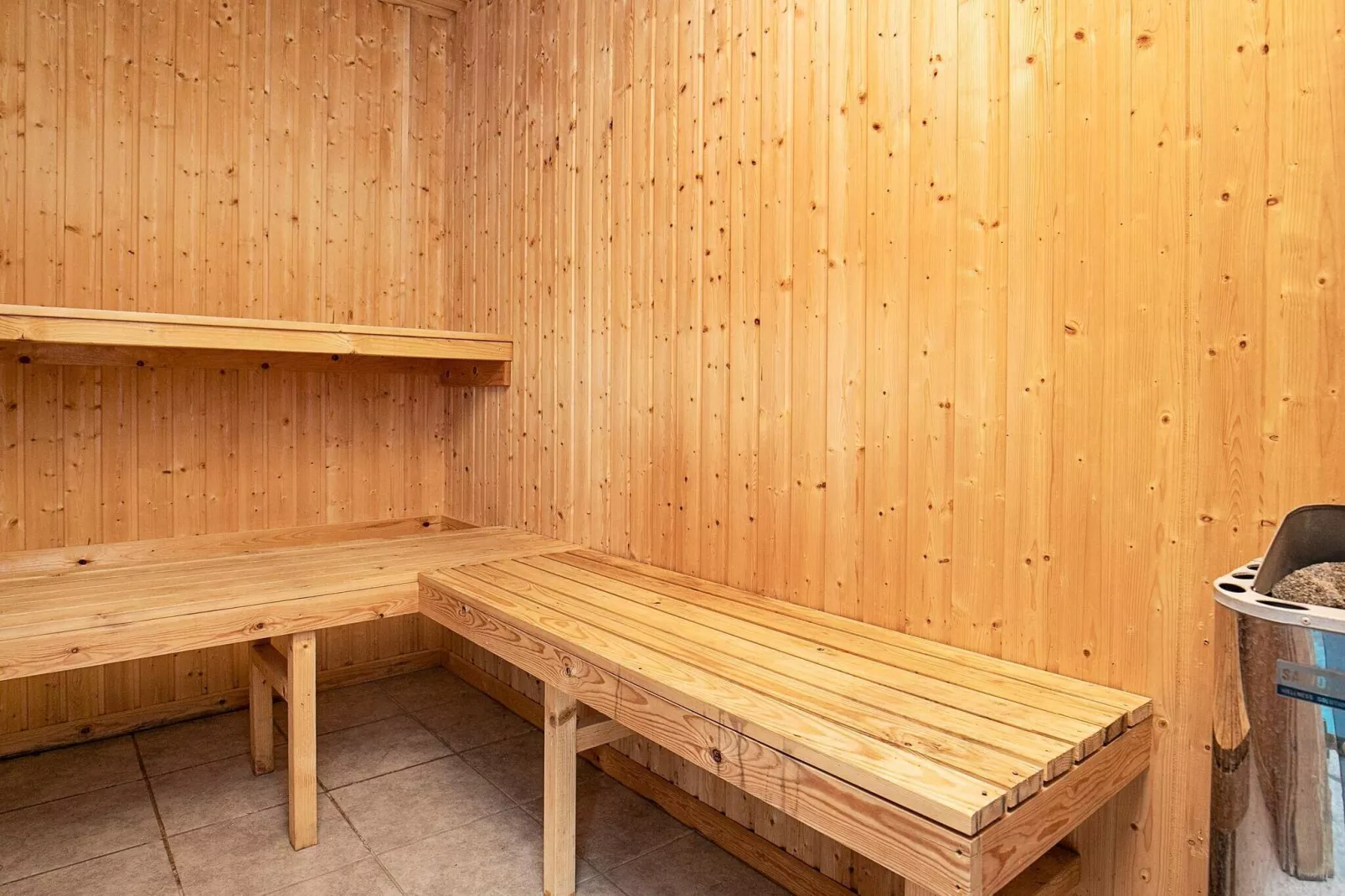 16 persoons vakantie huis in Løkken-Sauna