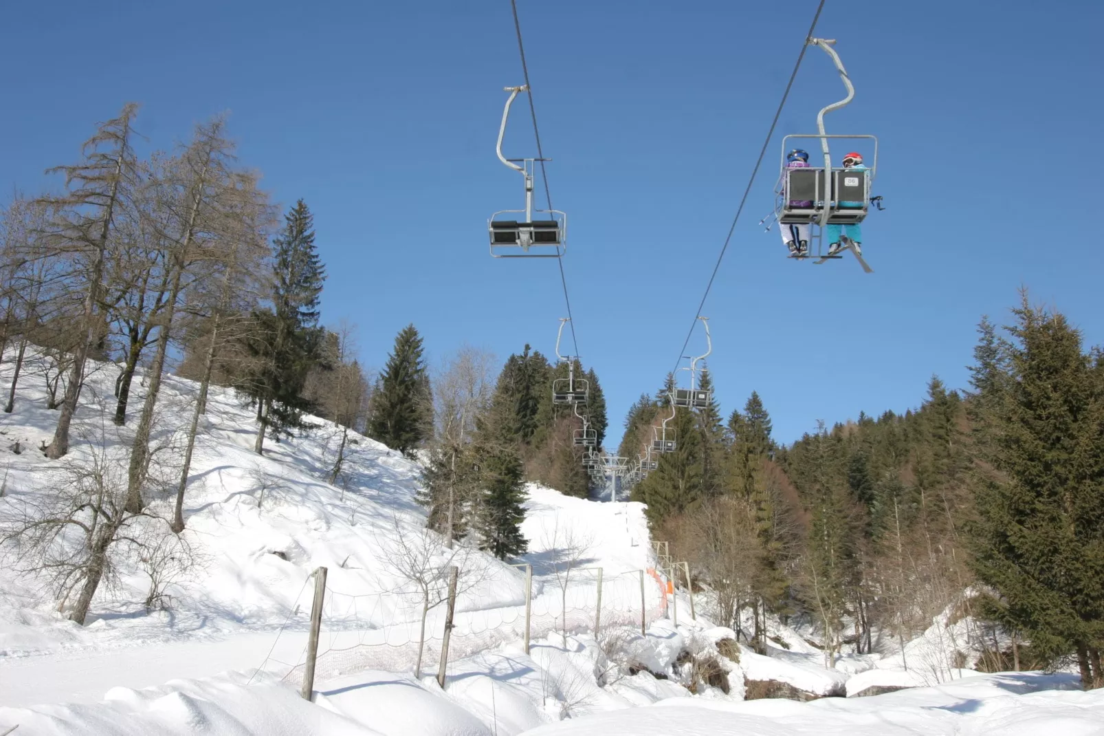 Haus Sonnenstrahl-Gebied winter 1km