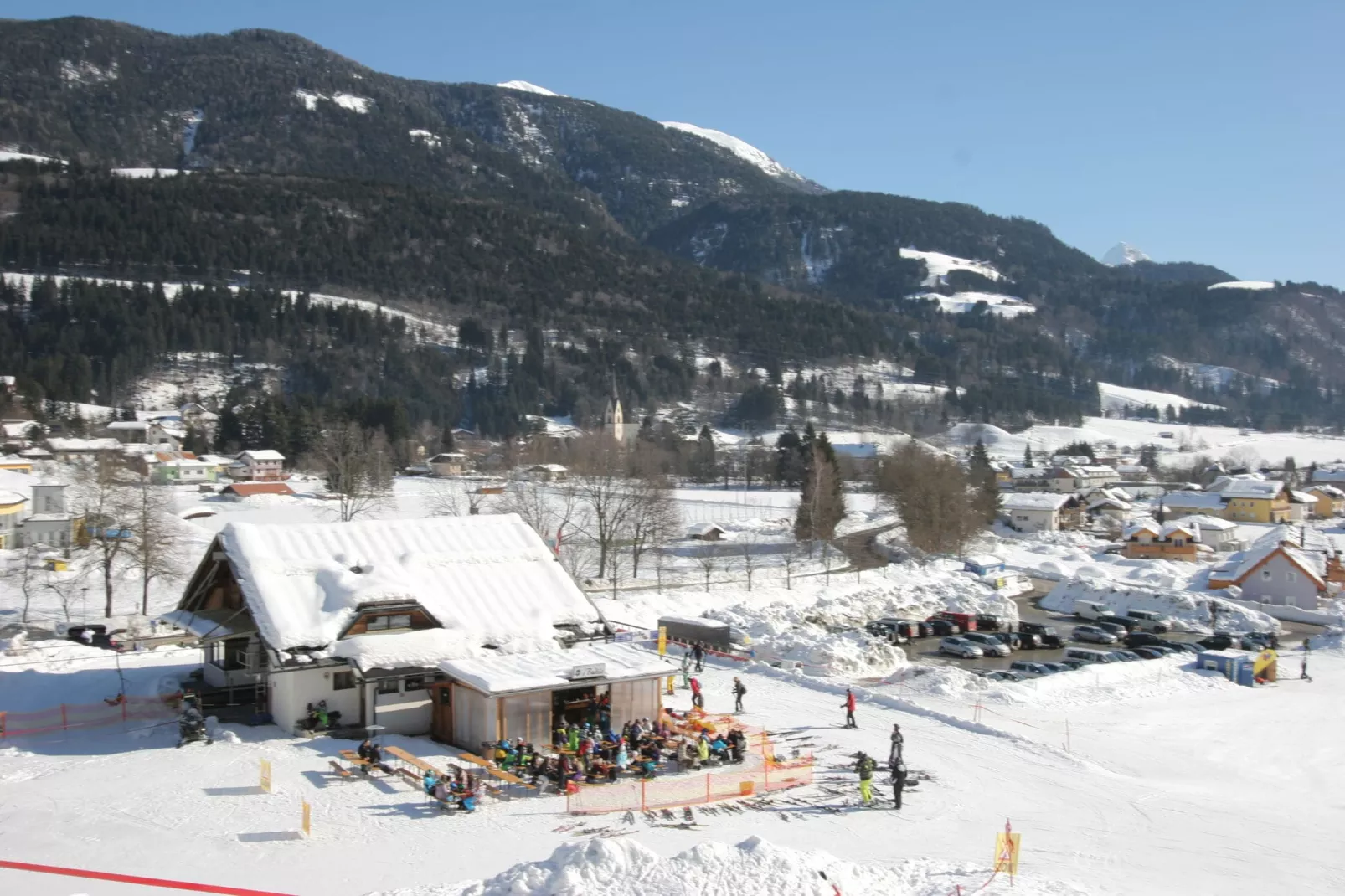 Haus Sonnenstrahl-Gebied winter 1km