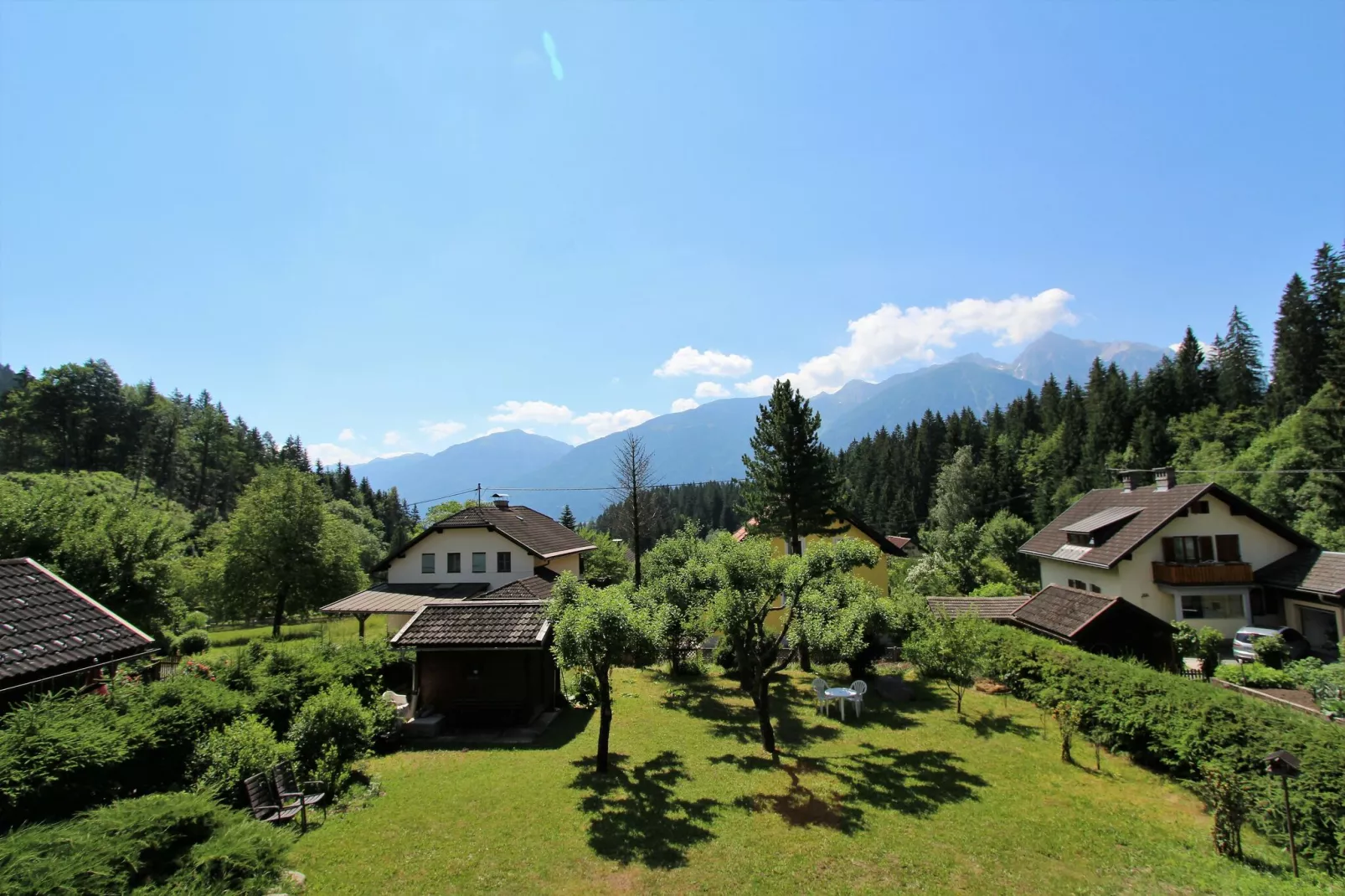 Haus Sonnenstrahl-Uitzicht zomer