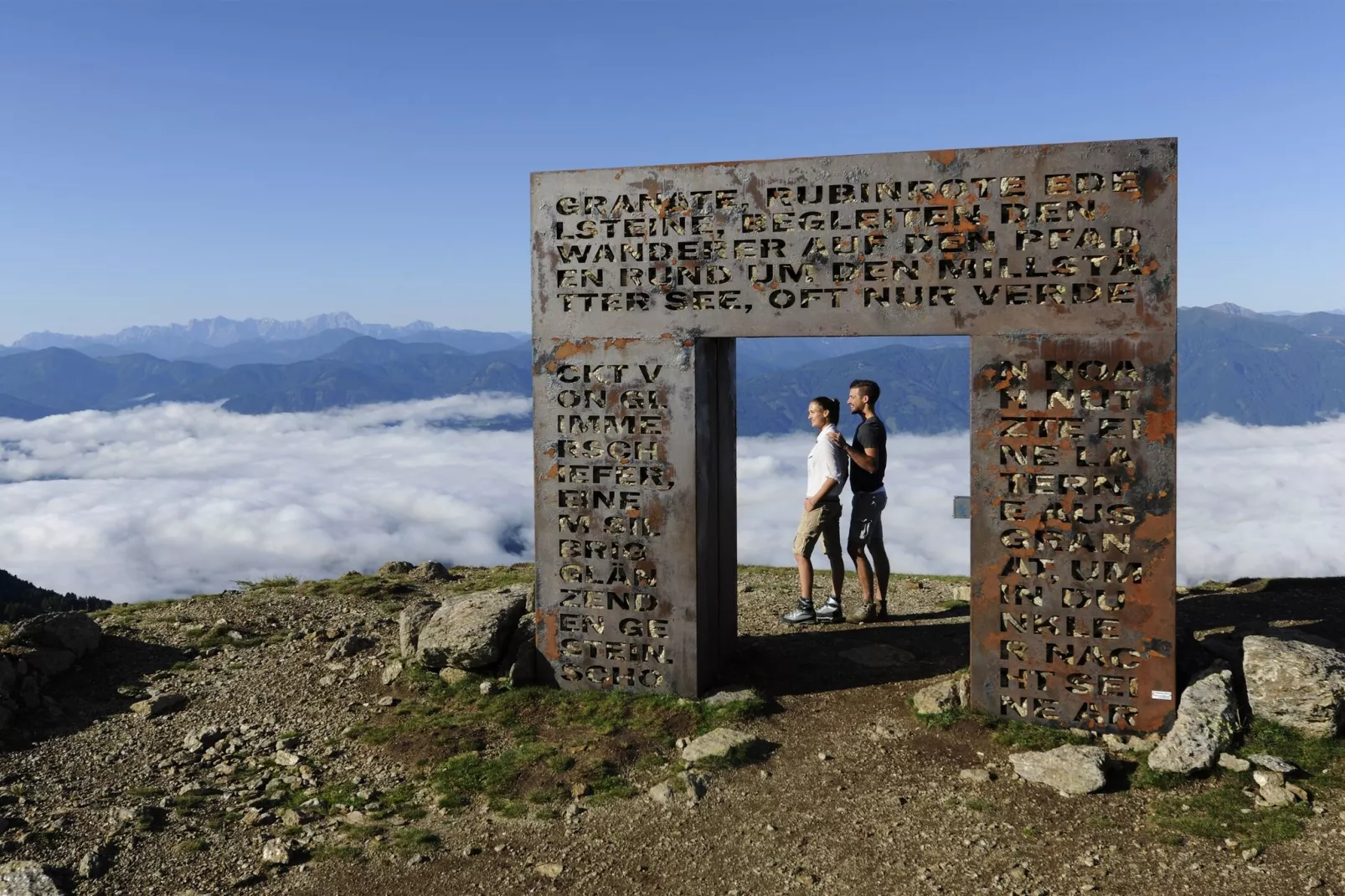 Barzaunerhof-Gebieden zomer 20km