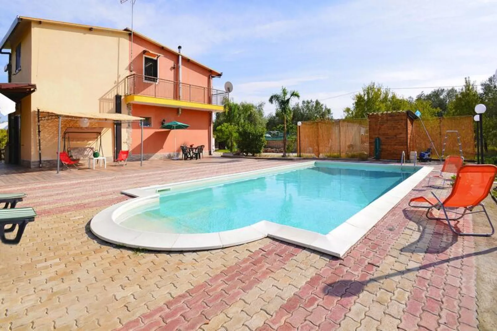 Holiday home Floridia-Villa Maggio 160 qm mit Privatpool-Zwembad