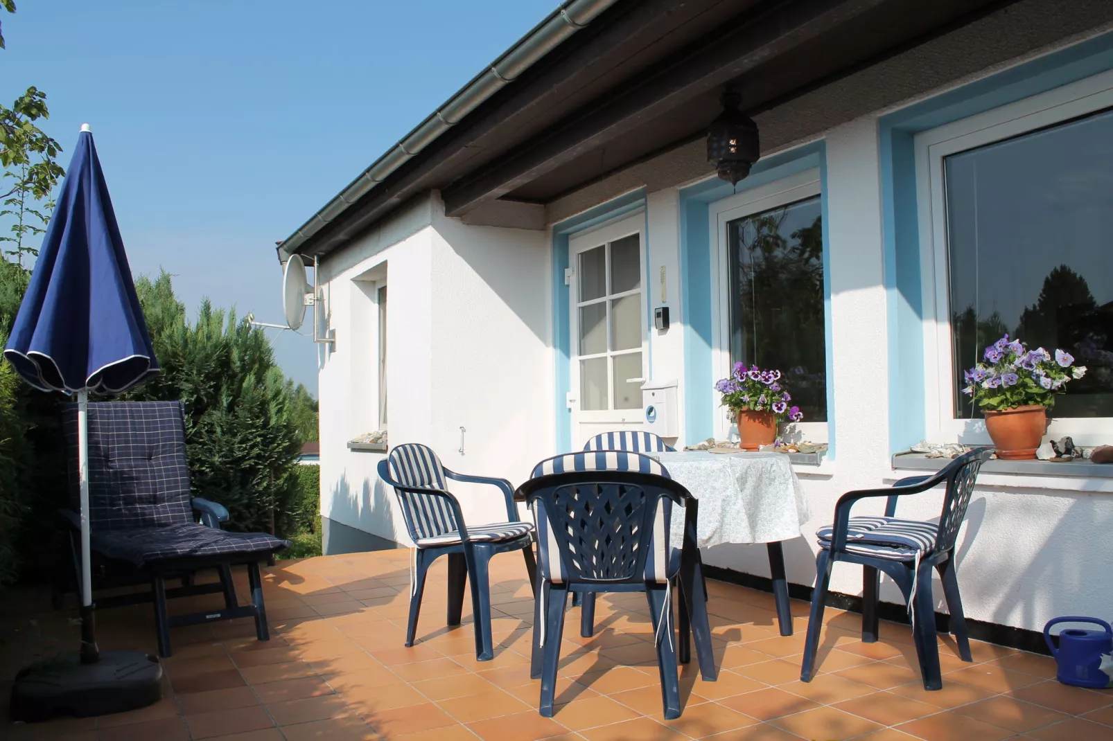 Strandhaus an der Wiek in Strandlage-Terrasbalkon