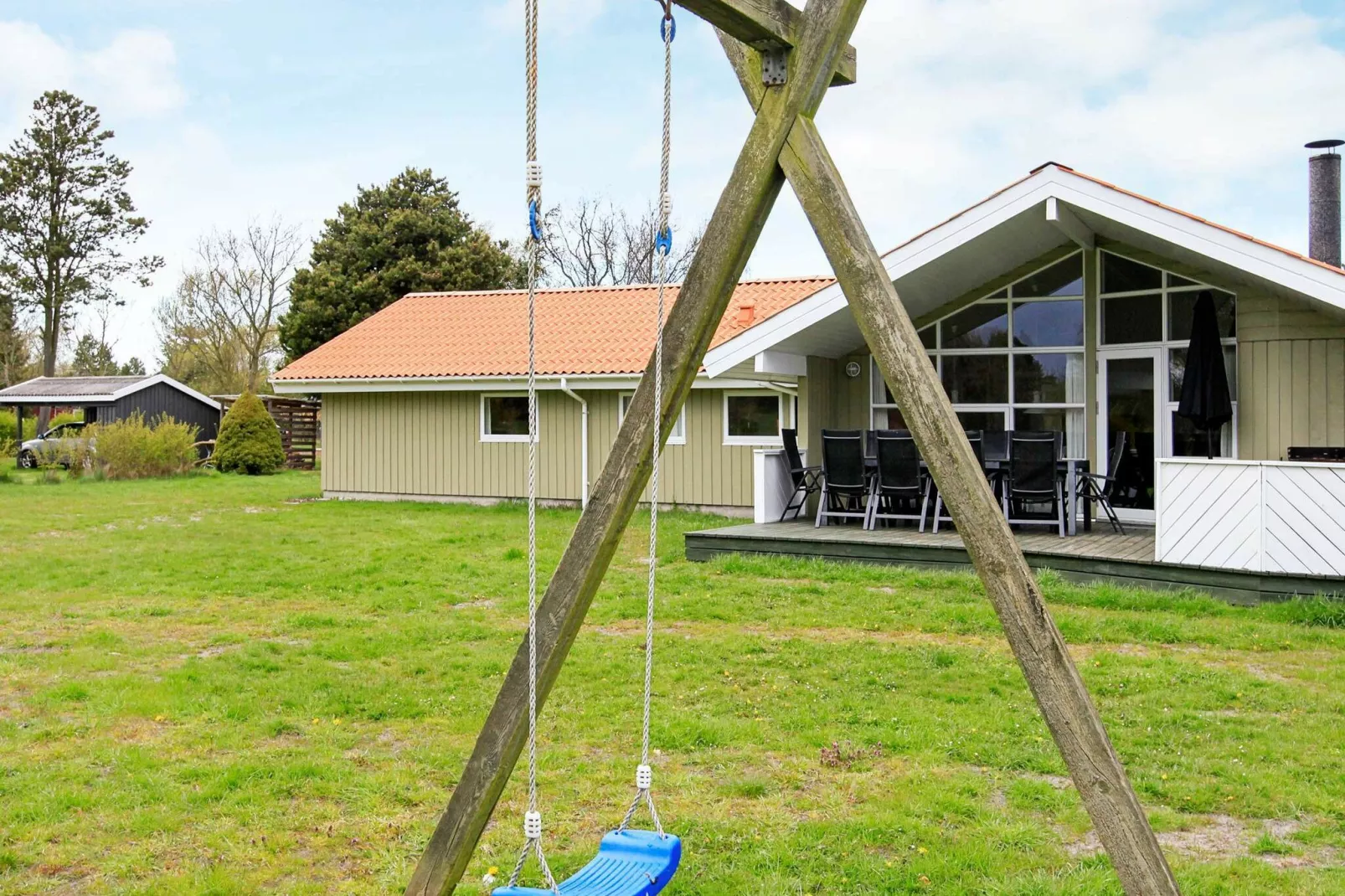 Mooi vakantiehuis in Væggerløse met veel comfort-Uitzicht