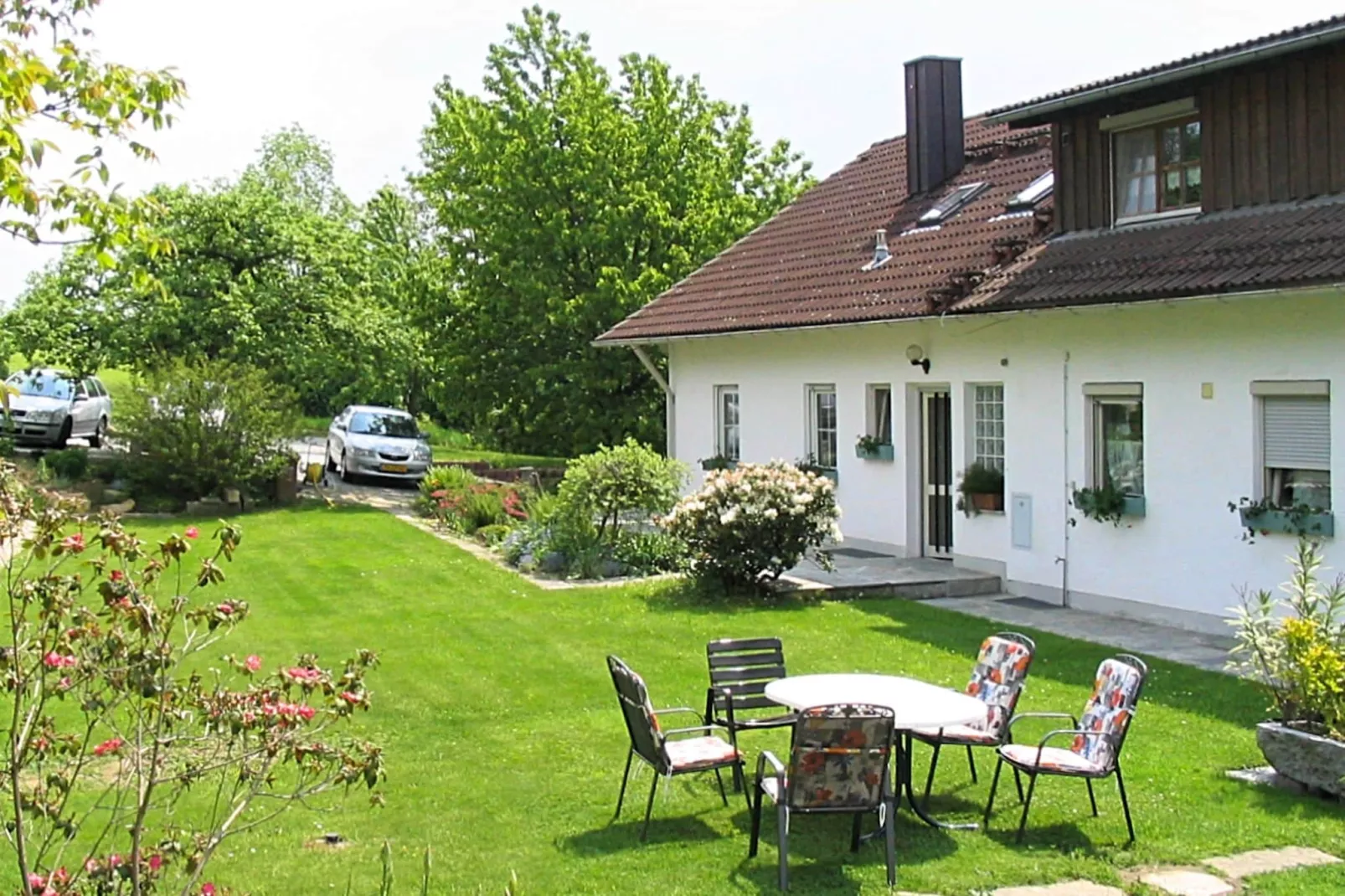 Im Bayerischen Wald-Tuinen zomer