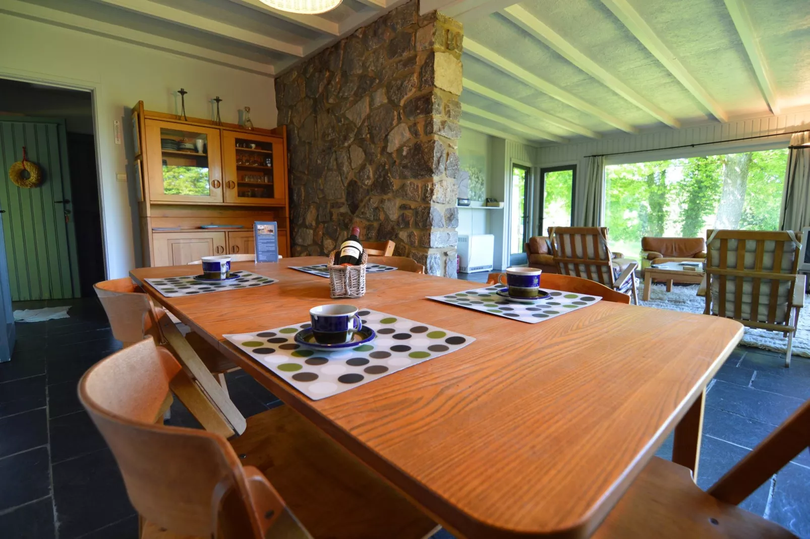 Cabane panoramique-Eetkamer