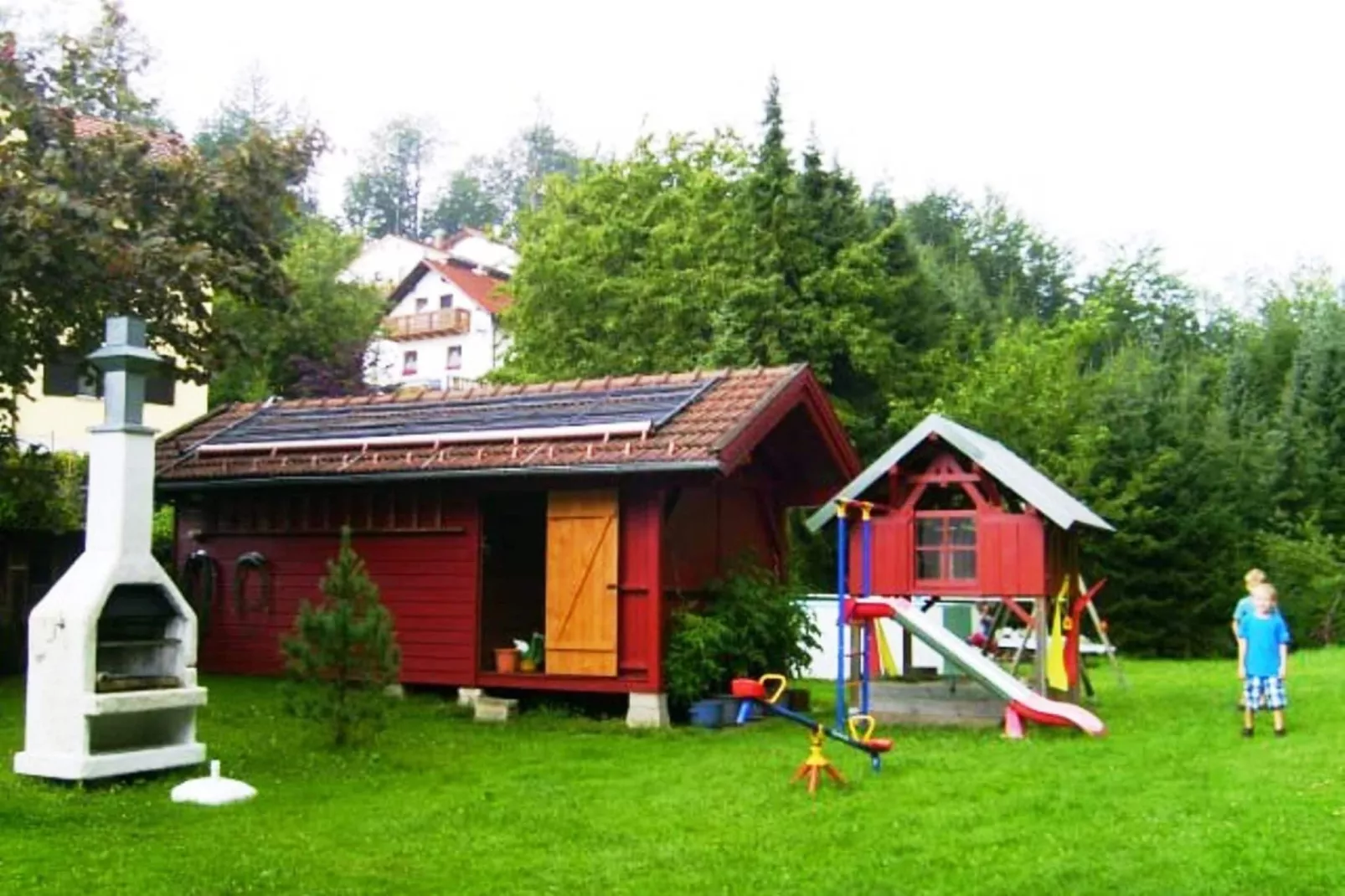 Im Bayerischen Wald-Tuinen zomer