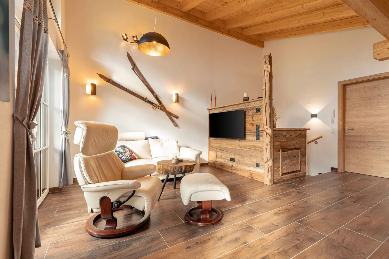 Tauernlodges Uttendorf 1A-Woonkamer