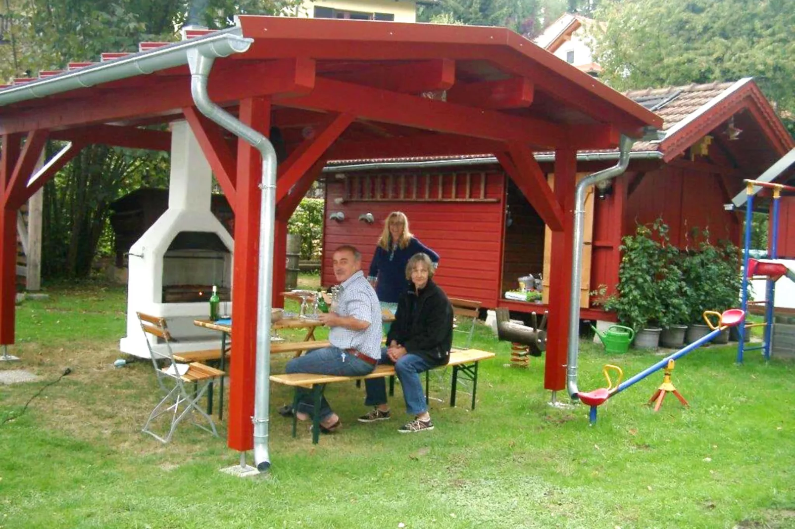 Im Bayerischen Wald-Tuinen zomer