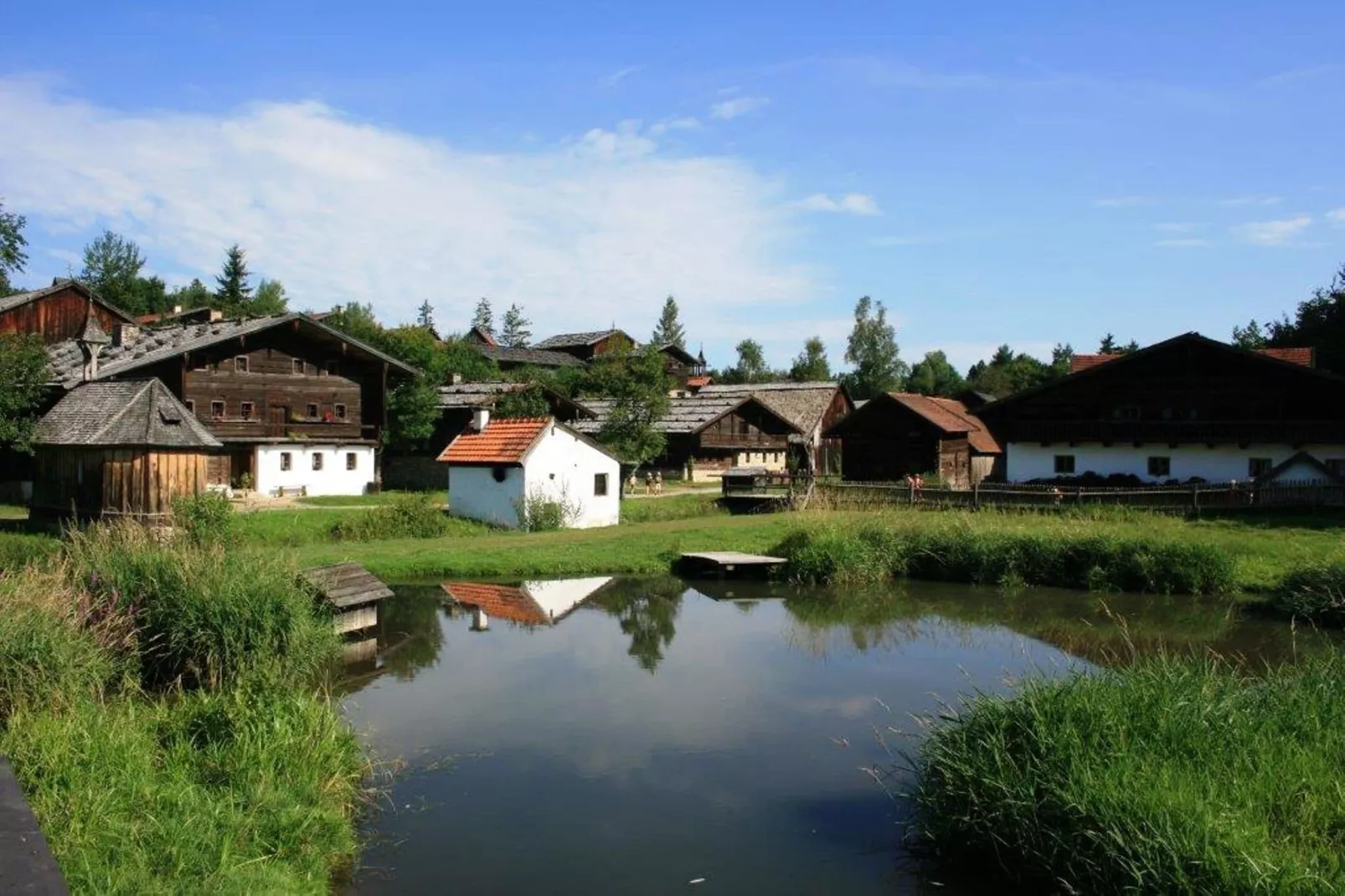 Im Bayerischen Wald-Gebieden zomer 5km