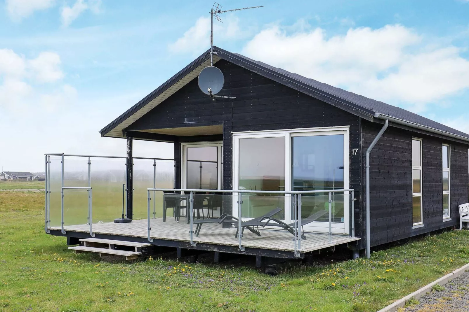 Moderne vakantiewoning met terras in Jutland