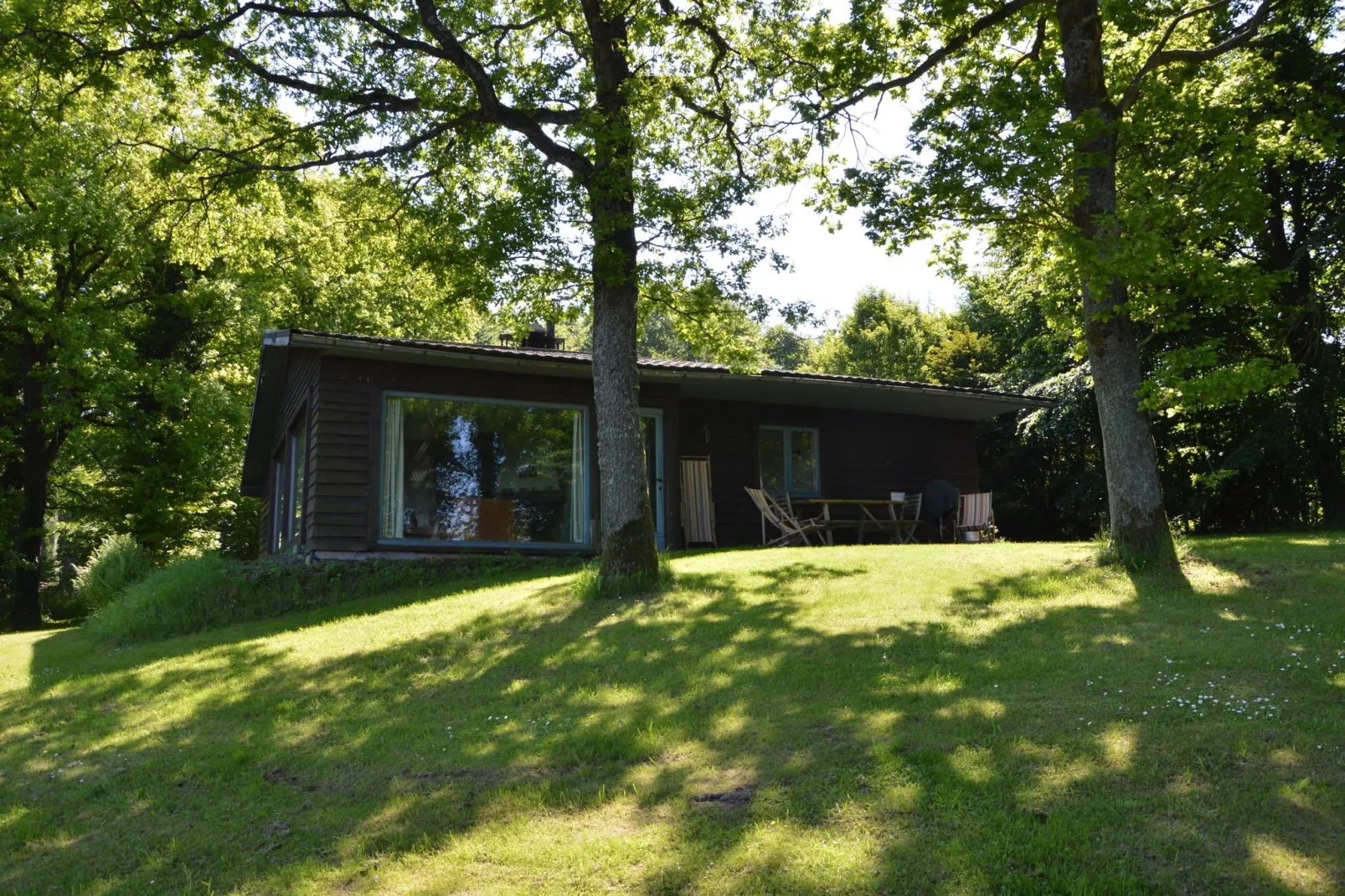 Cabane panoramique-Buitenkant zomer