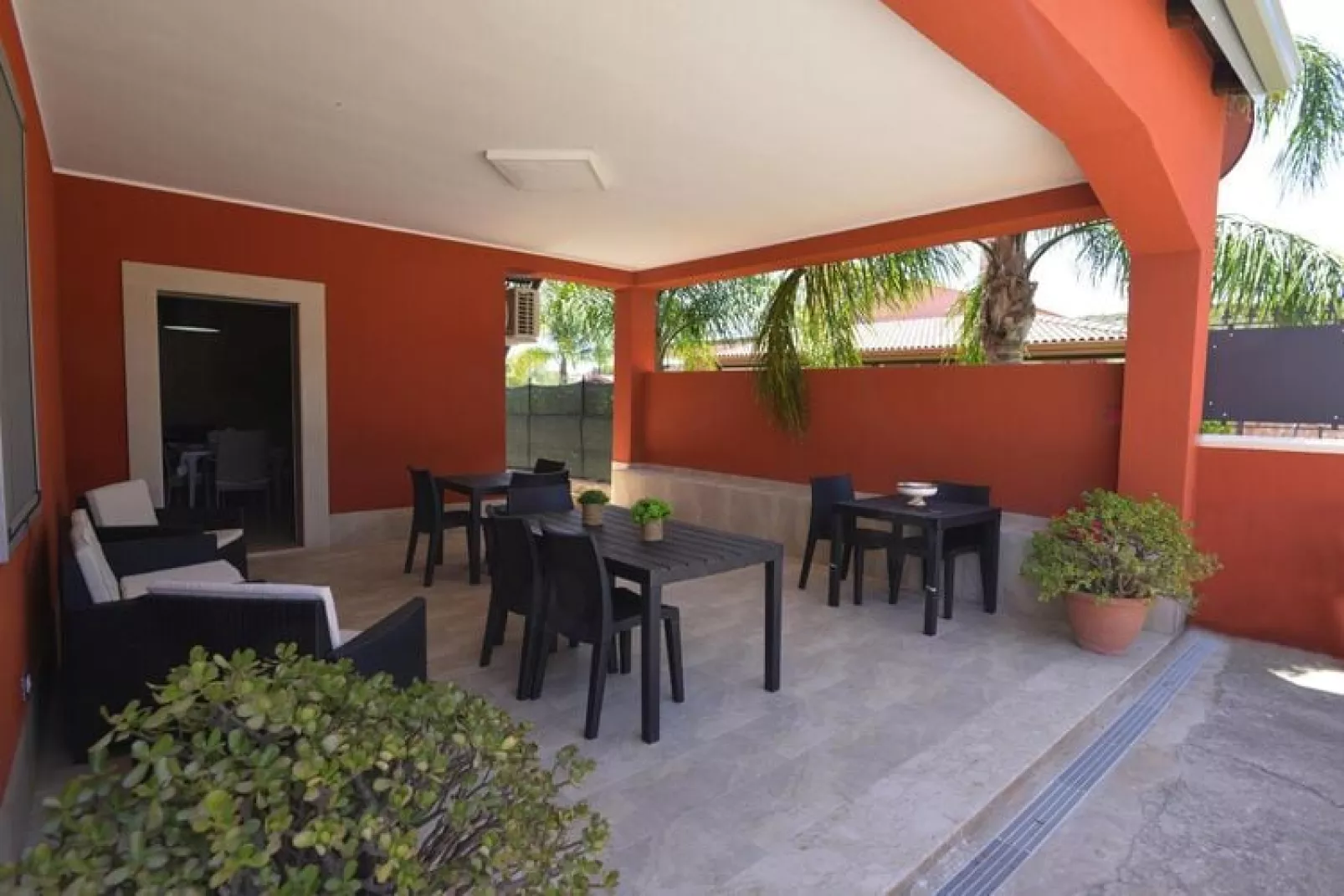 Holiday home Floridia-Villa Lucia mit Privatpool-Woonkamer
