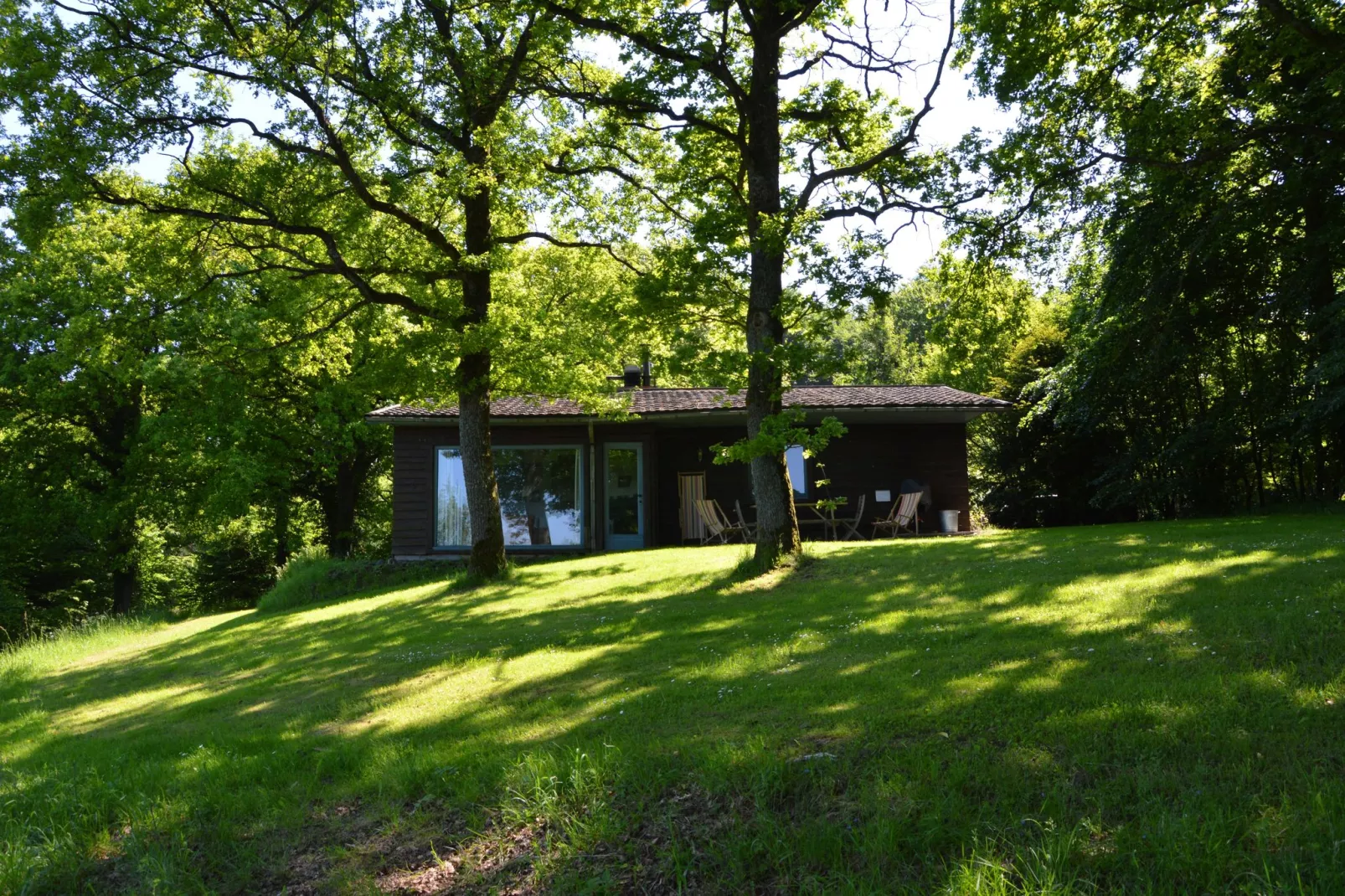 Cabane panoramique-Buitenkant zomer