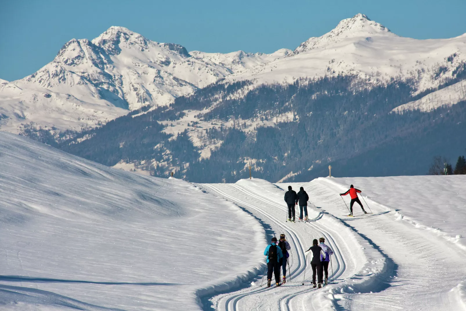 Appartement Weissenseeblick-Gebied winter 5km