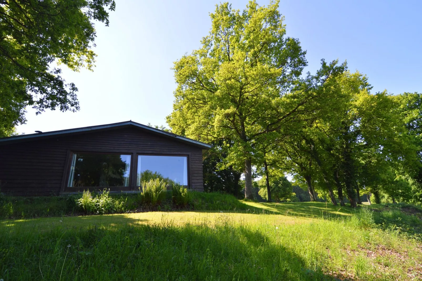 Cabane panoramique-Buitenkant zomer