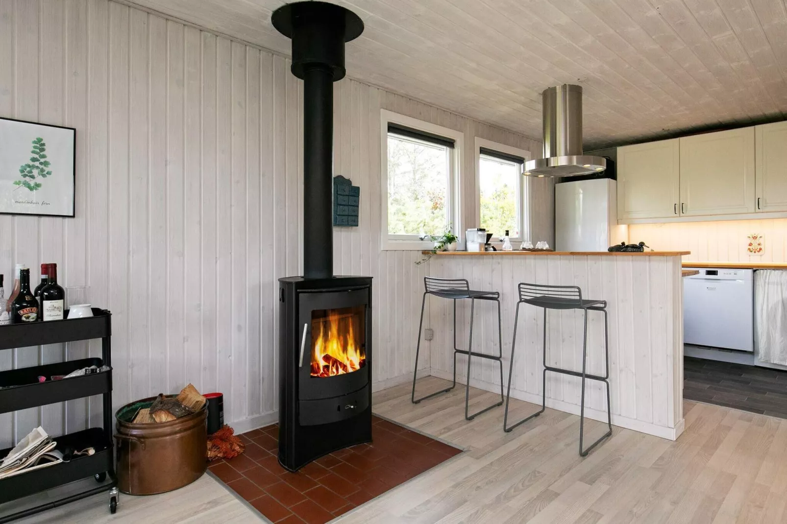 Lichte huisje bij de Lagune-By Traum-Binnen