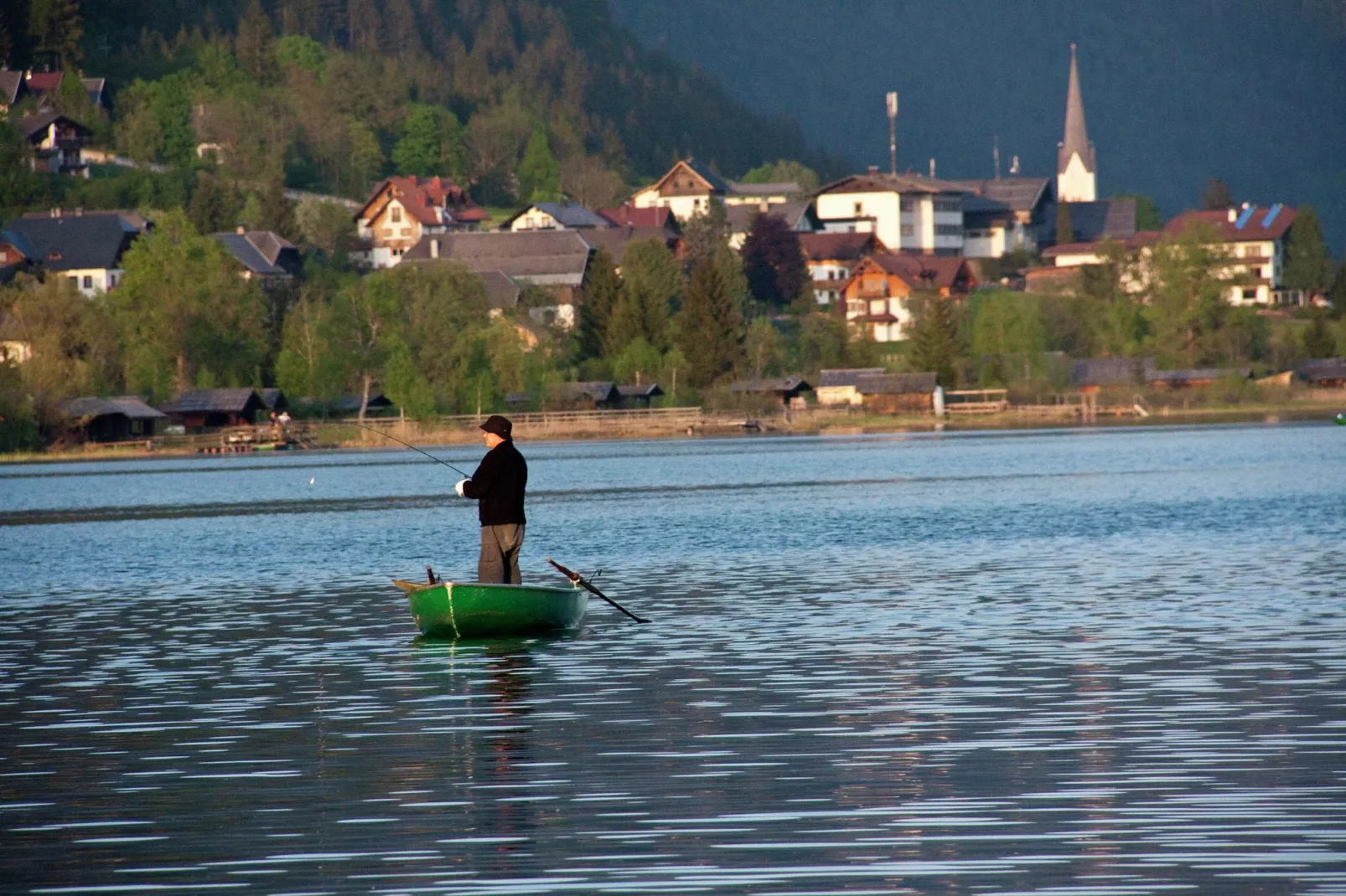 Appartement Weissenseeblick-Gebieden zomer 1km