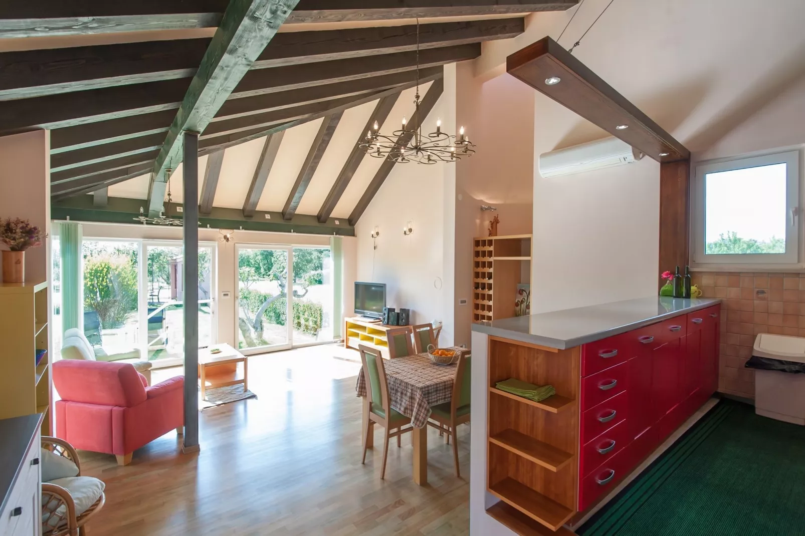 Holiday home Zaton-Woonkamer