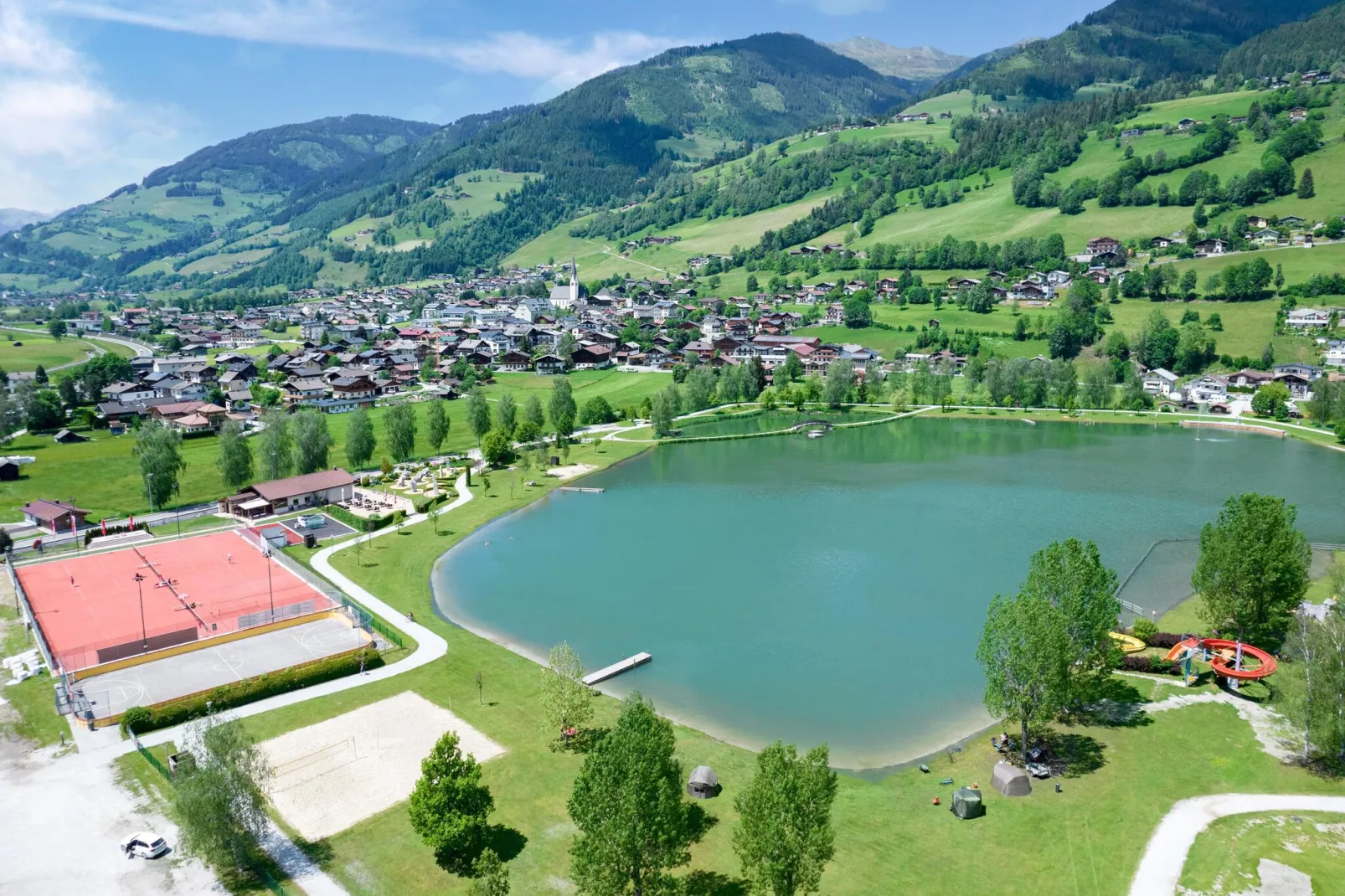 Grosszügiges Charmantes Apartment im Familiendorf - Uttendorf-Gebieden zomer 1km