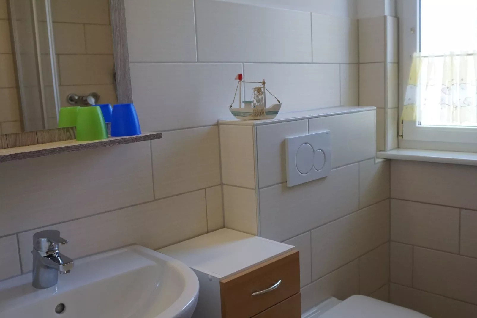 Sunflower B auf der Halbinsel Fischland Darß-Badkamer