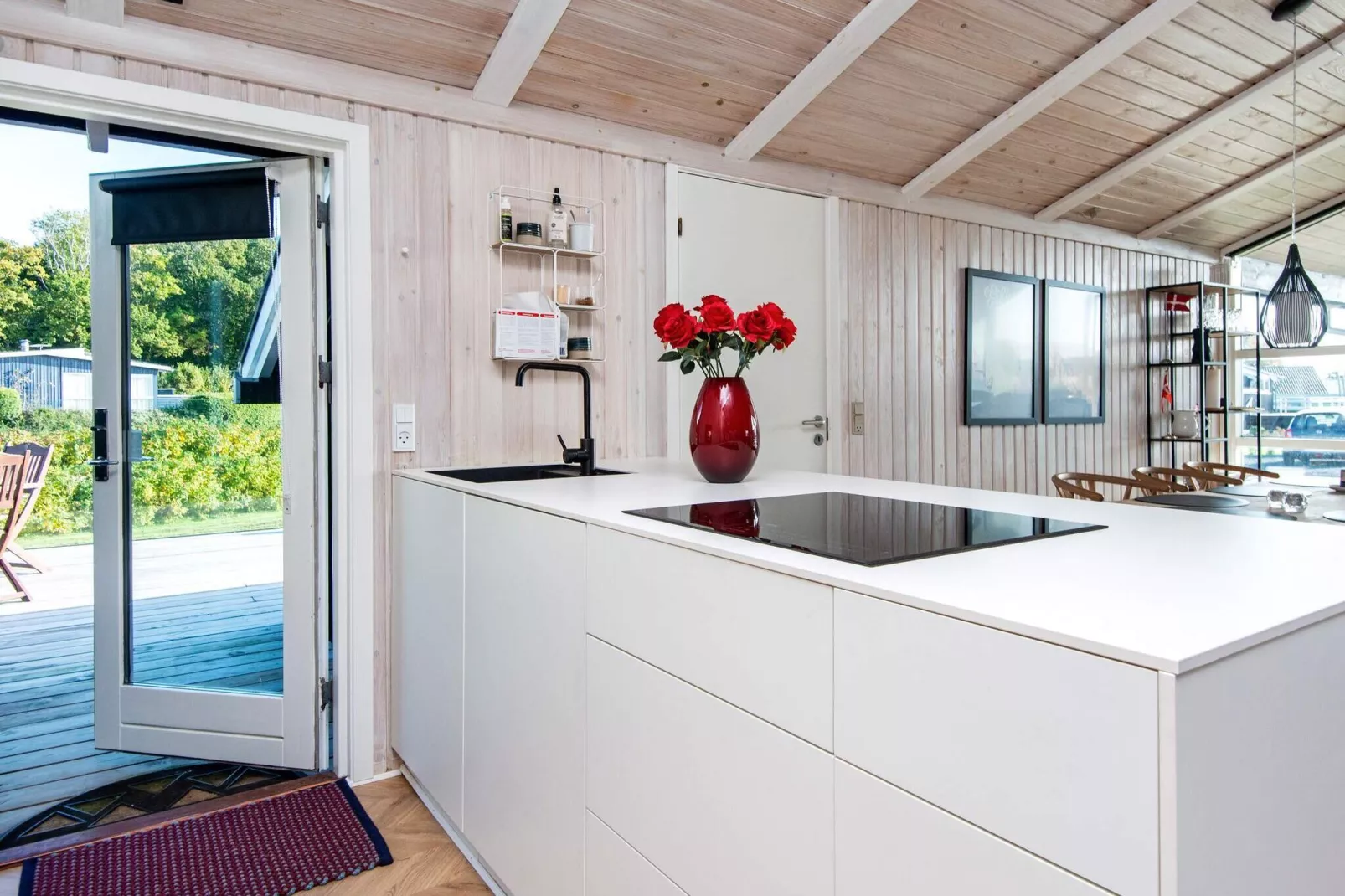 Modern vakantiehuis met sauna in Juelsminde