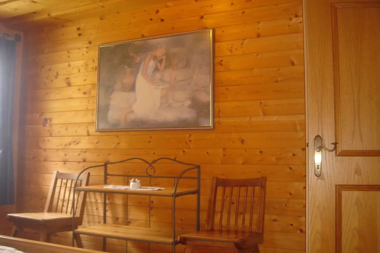 Almhütte im Walde-Slaapkamer