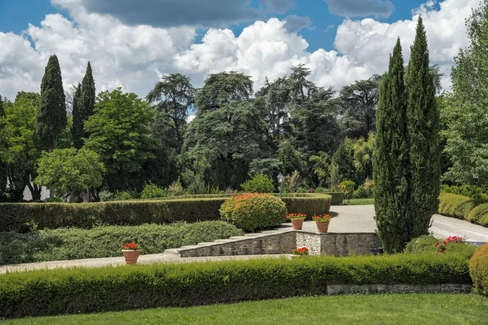 Villa Terra-Tuinen zomer