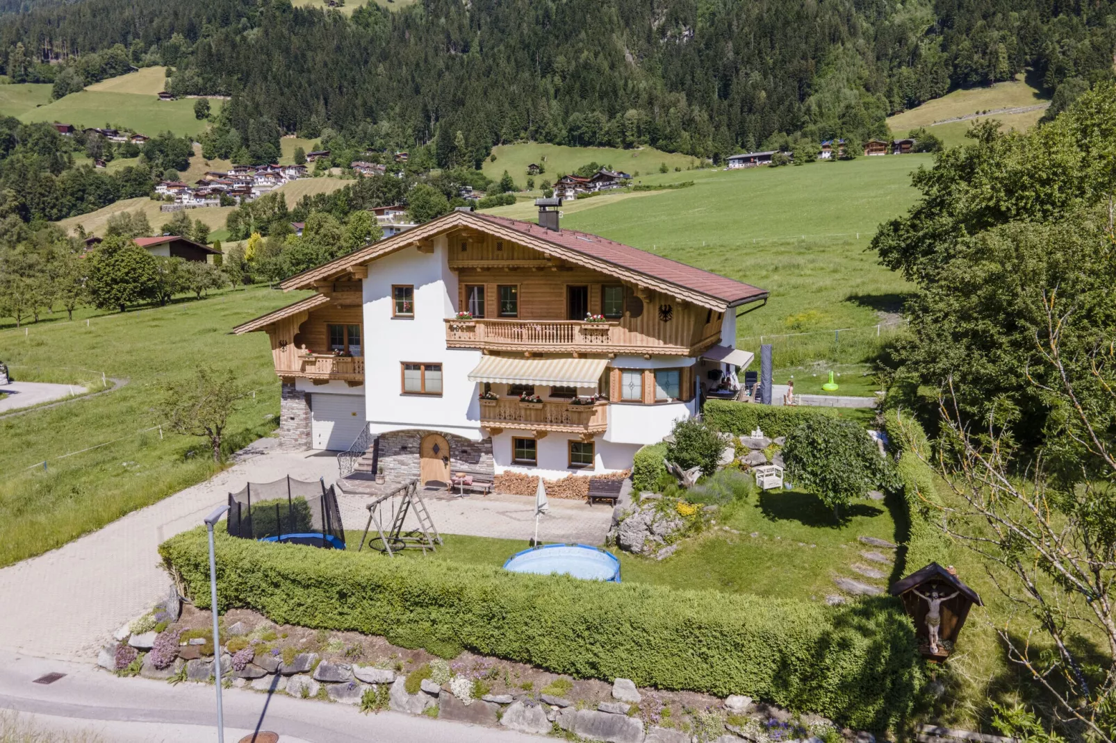 Apartment Panoramablick-Buitenkant zomer