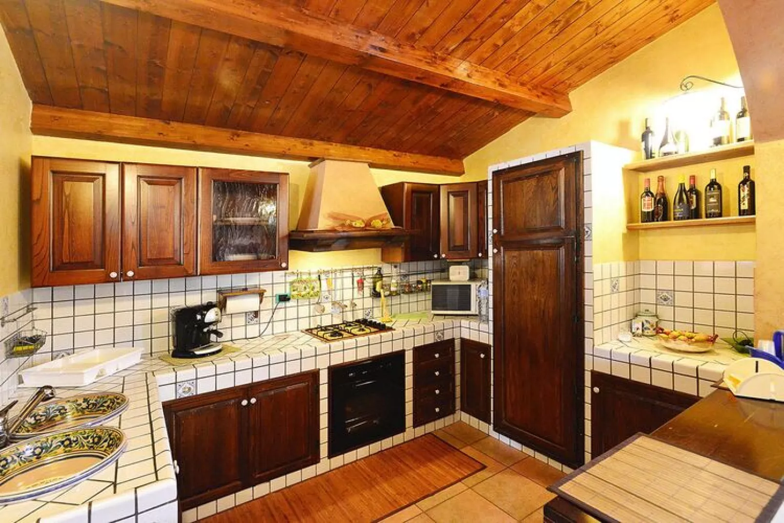 Ferienhaus Solarino-Villa Eureka-Keuken
