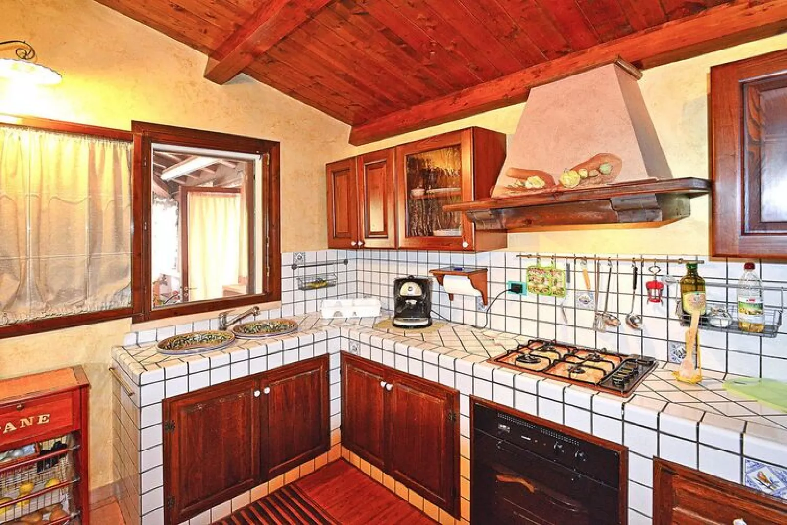 Ferienhaus Solarino-Villa Eureka-Keuken