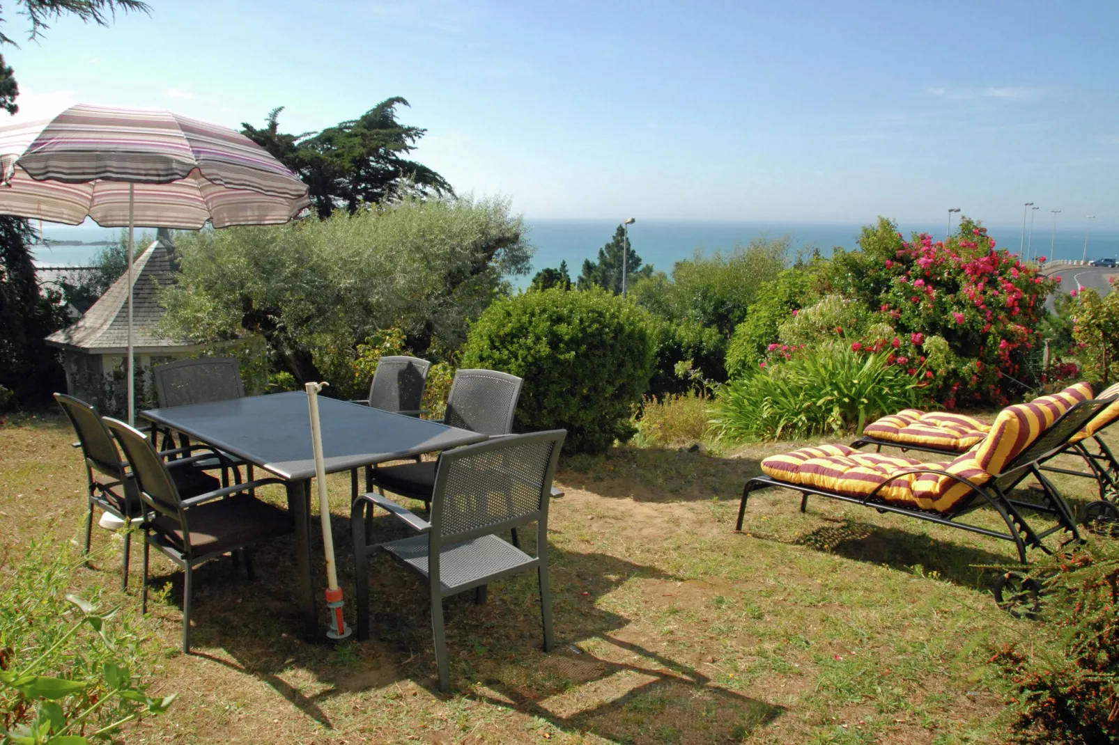 Maison avec vue sur mer-Terrasbalkon