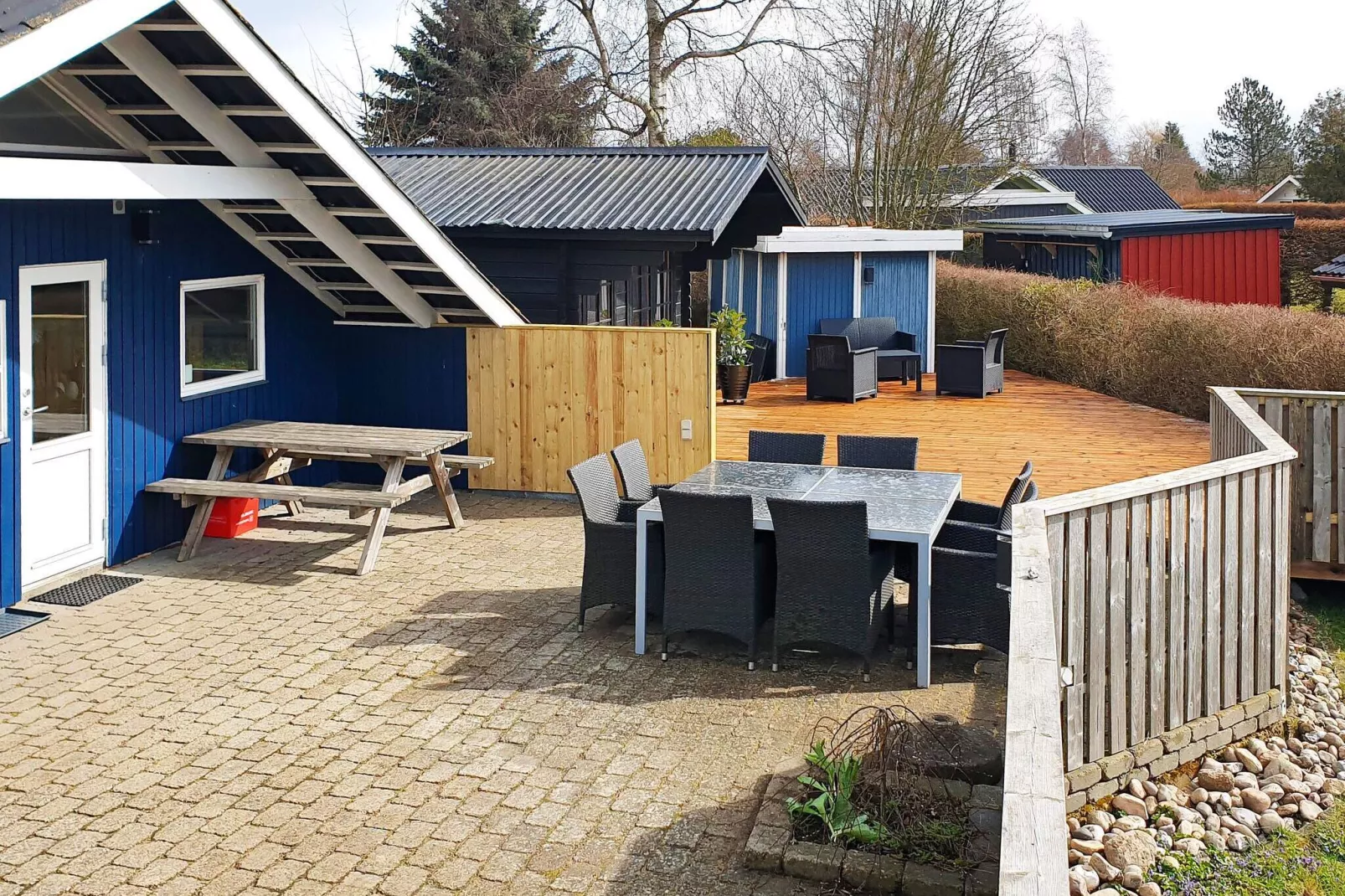 Ruim toevluchtsoord in Skovmose-By Traum-Buitenlucht