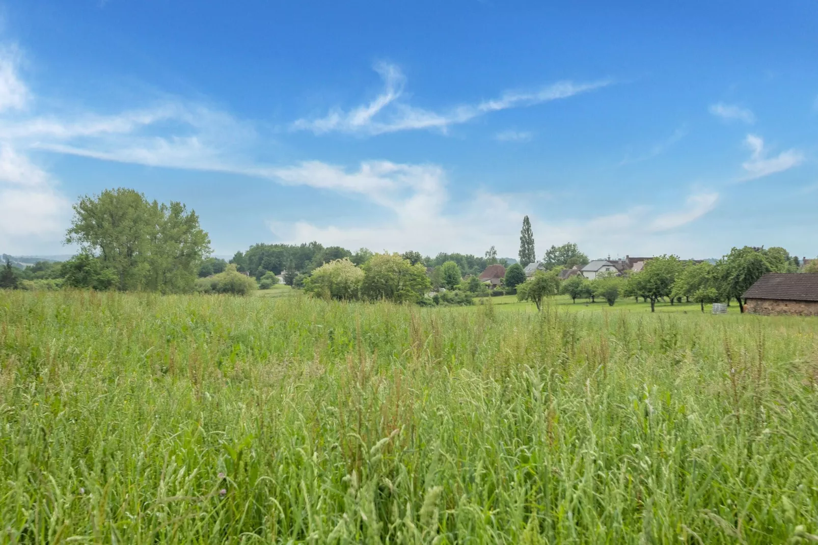 Les Clos Brûlés-Gebieden zomer 5km