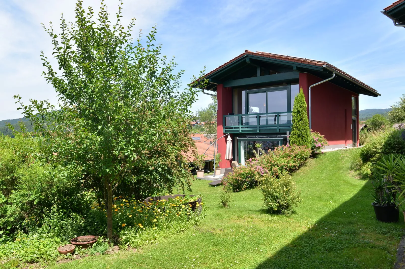 Uniek vakantiehuis in Viechtach met sauna