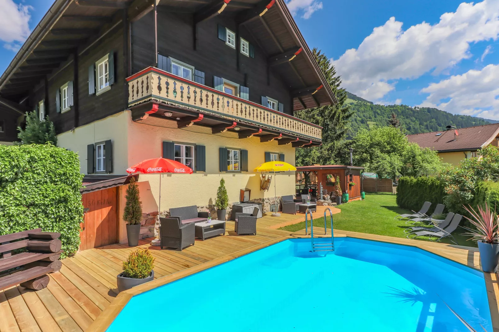 Chalet Mittersill A-Zwembad