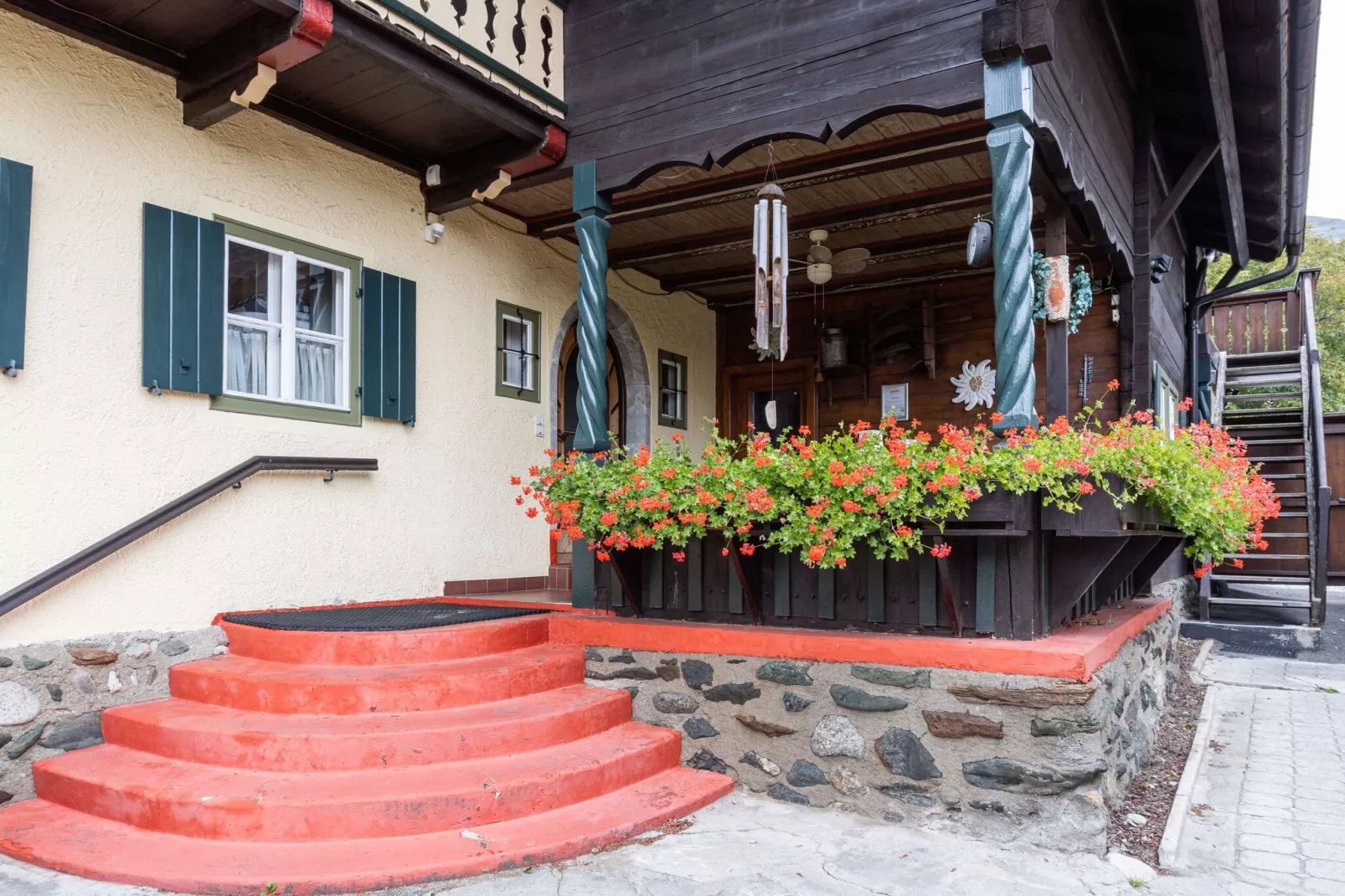 Chalet Mittersill A-Buitenkant zomer