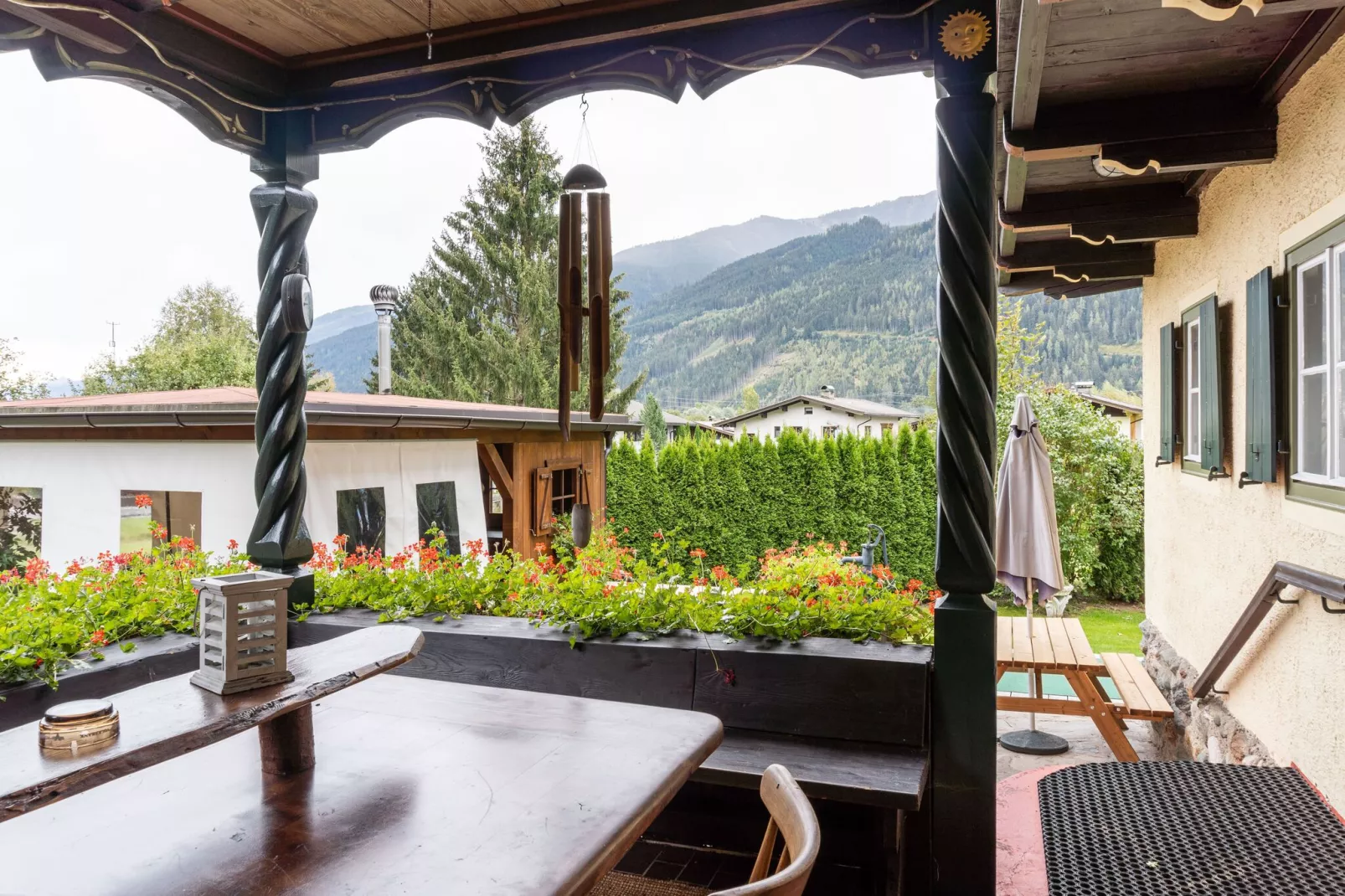 Chalet Mittersill A-Terrasbalkon