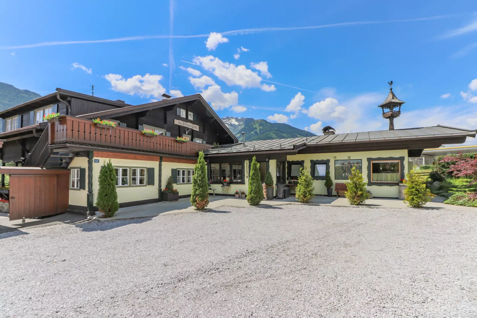 Chalet Mittersill A-Buitenkant zomer