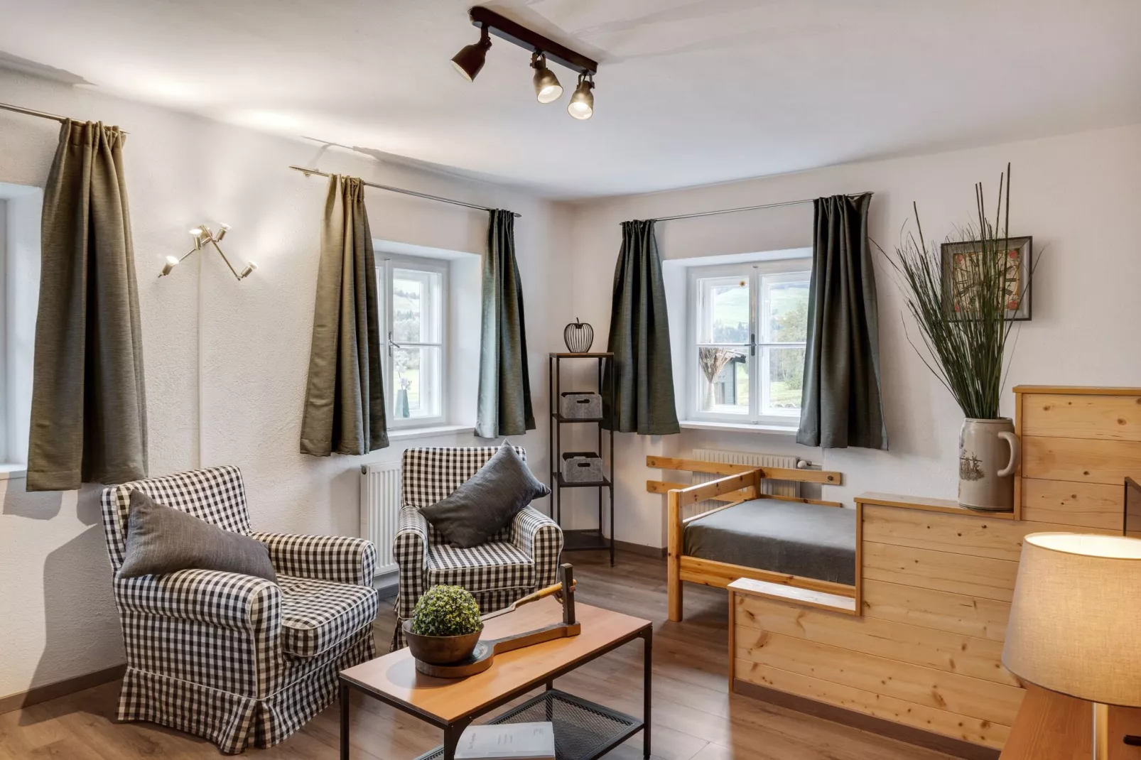 Chalet Mittersill C-Woonkamer