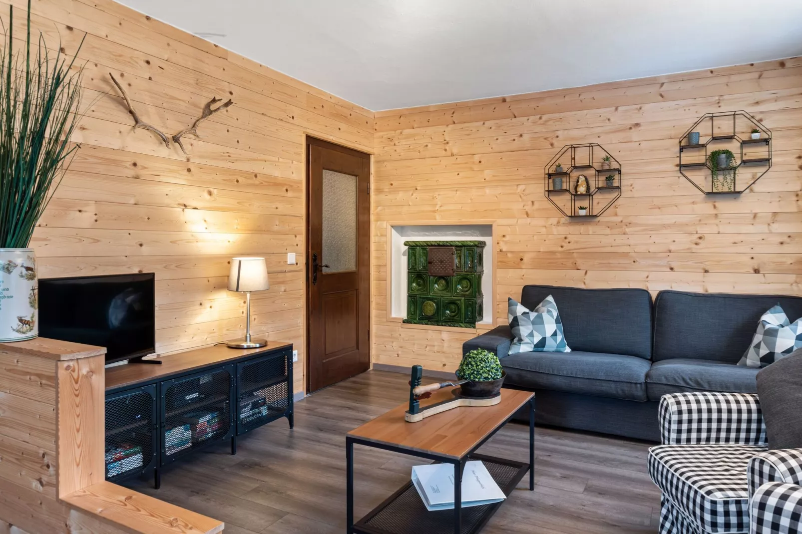 Chalet Mittersill C-Woonkamer