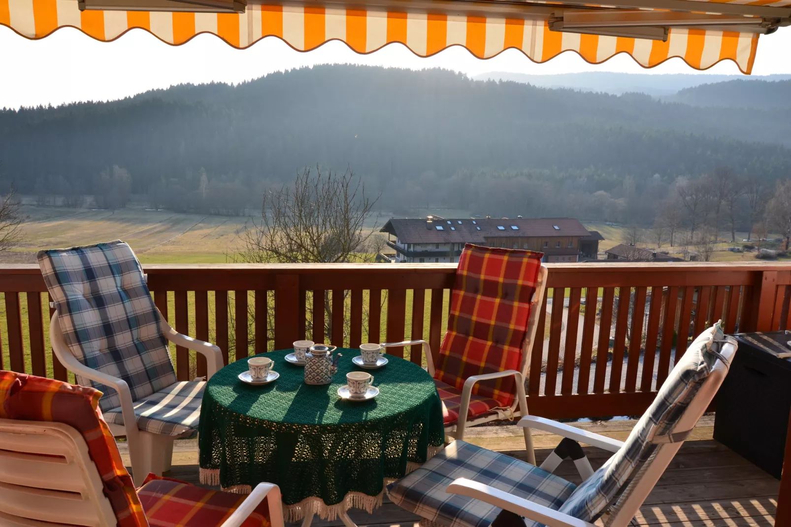 Im Zellertal-Uitzicht zomer